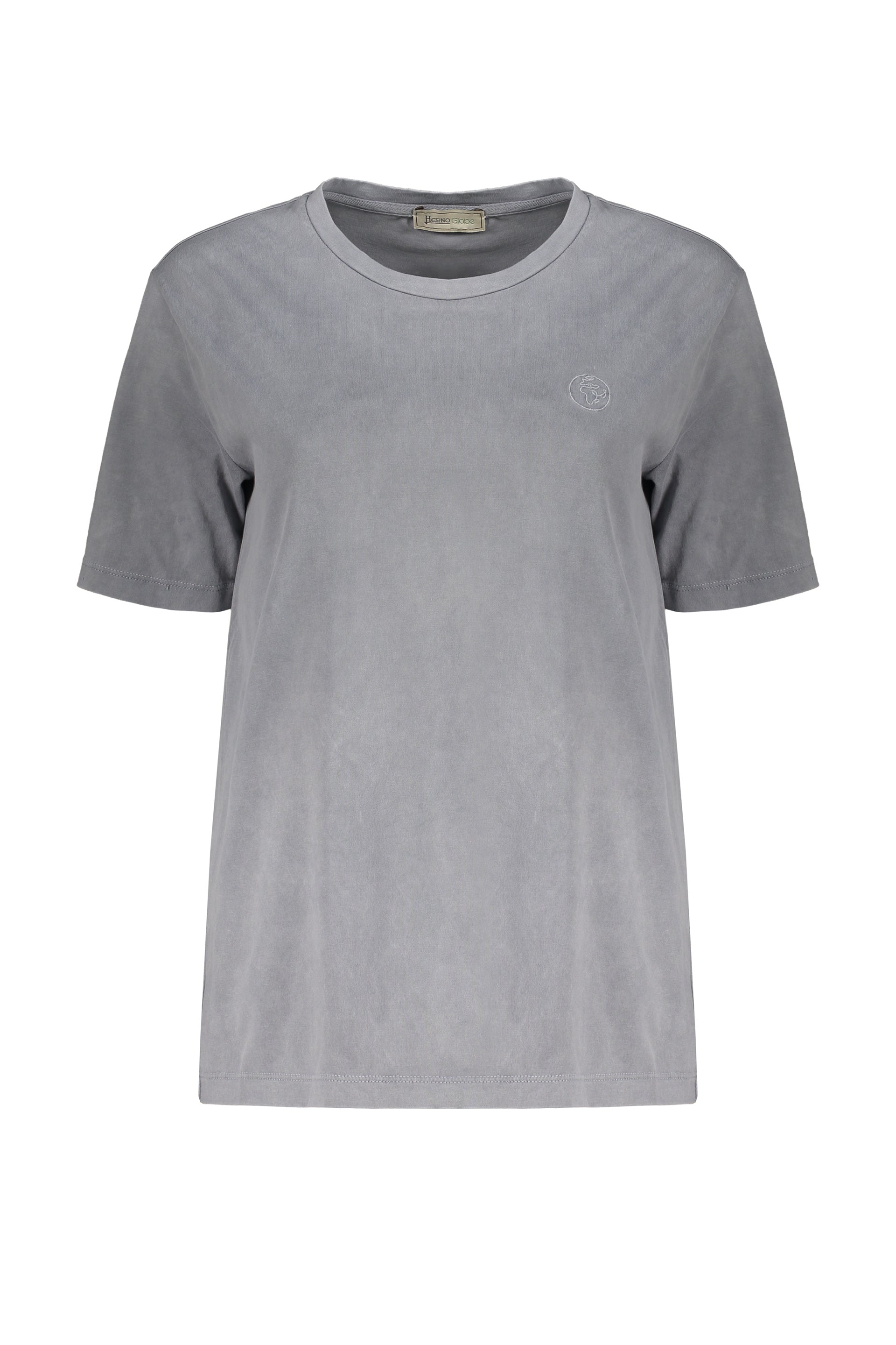 Cotton crew-neck T-shirt