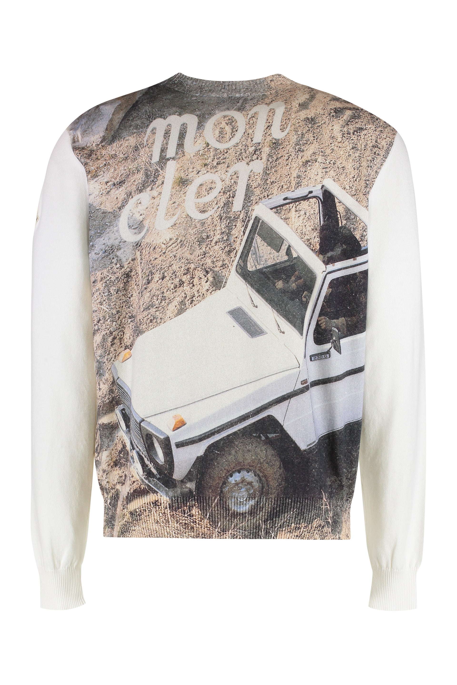 3 Moncler x Mercedes-Benz by Nigo - Cotton crew-neck sweater
