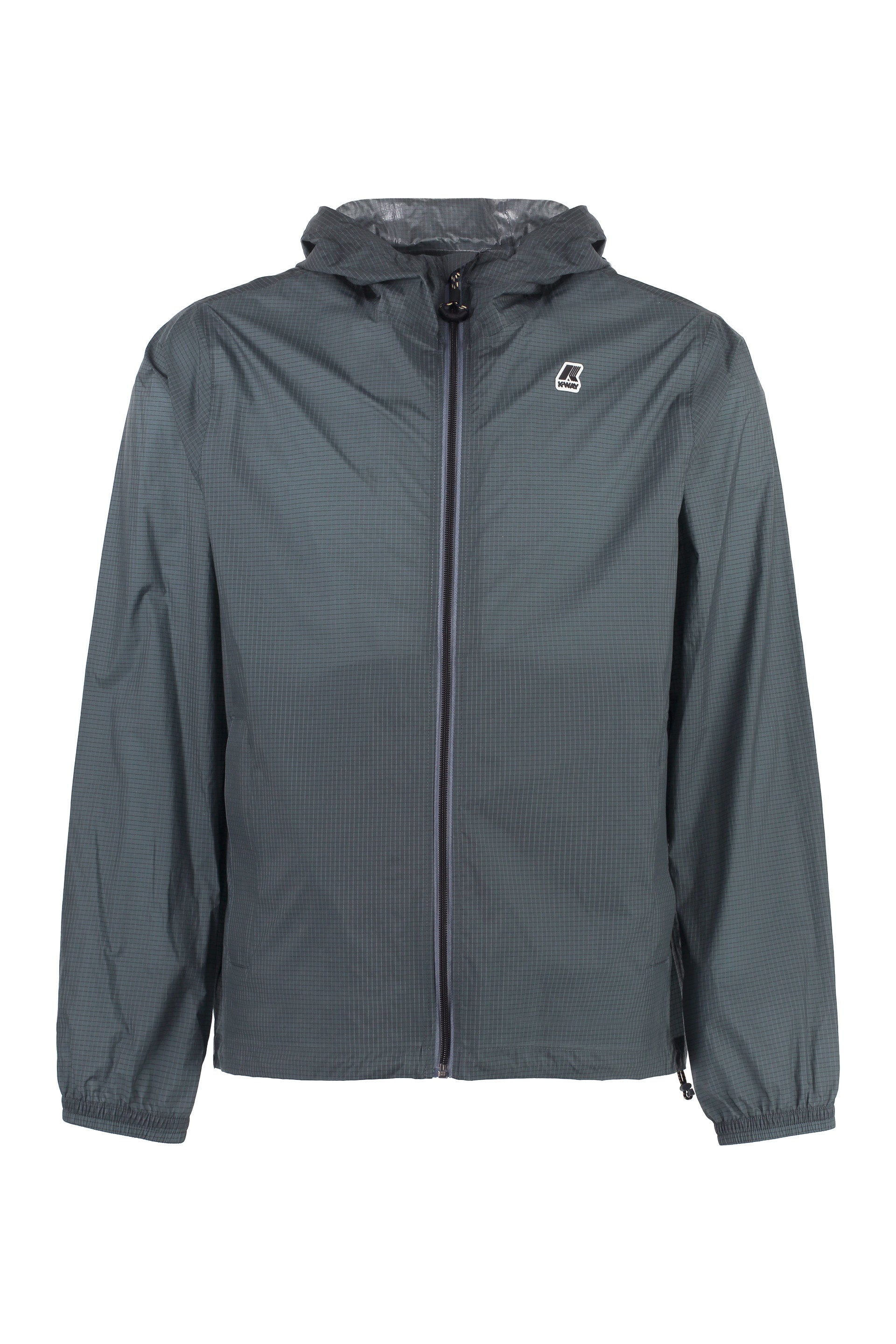 Cleon Hooded nylon jacket