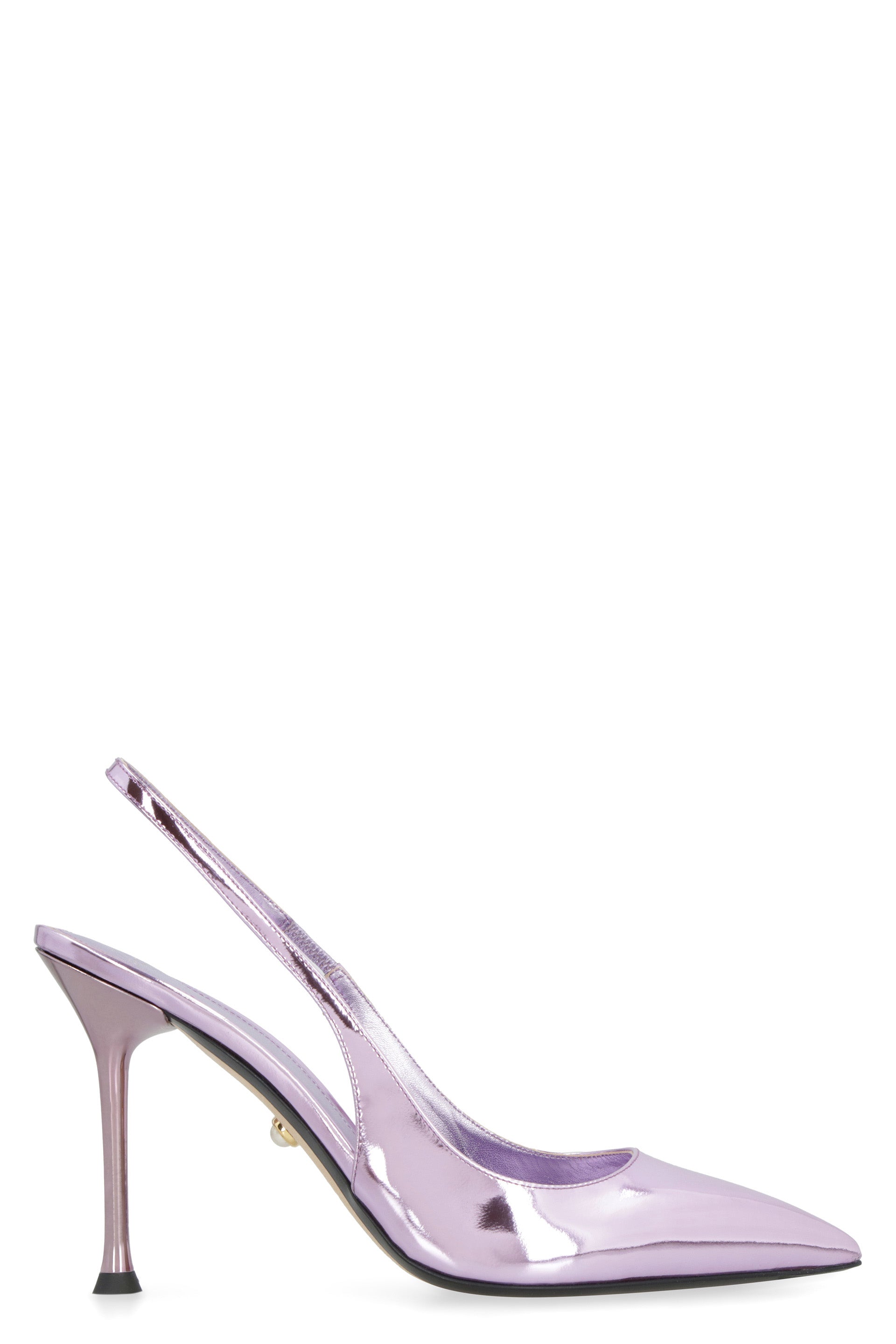 Sally leather slingback pumps
