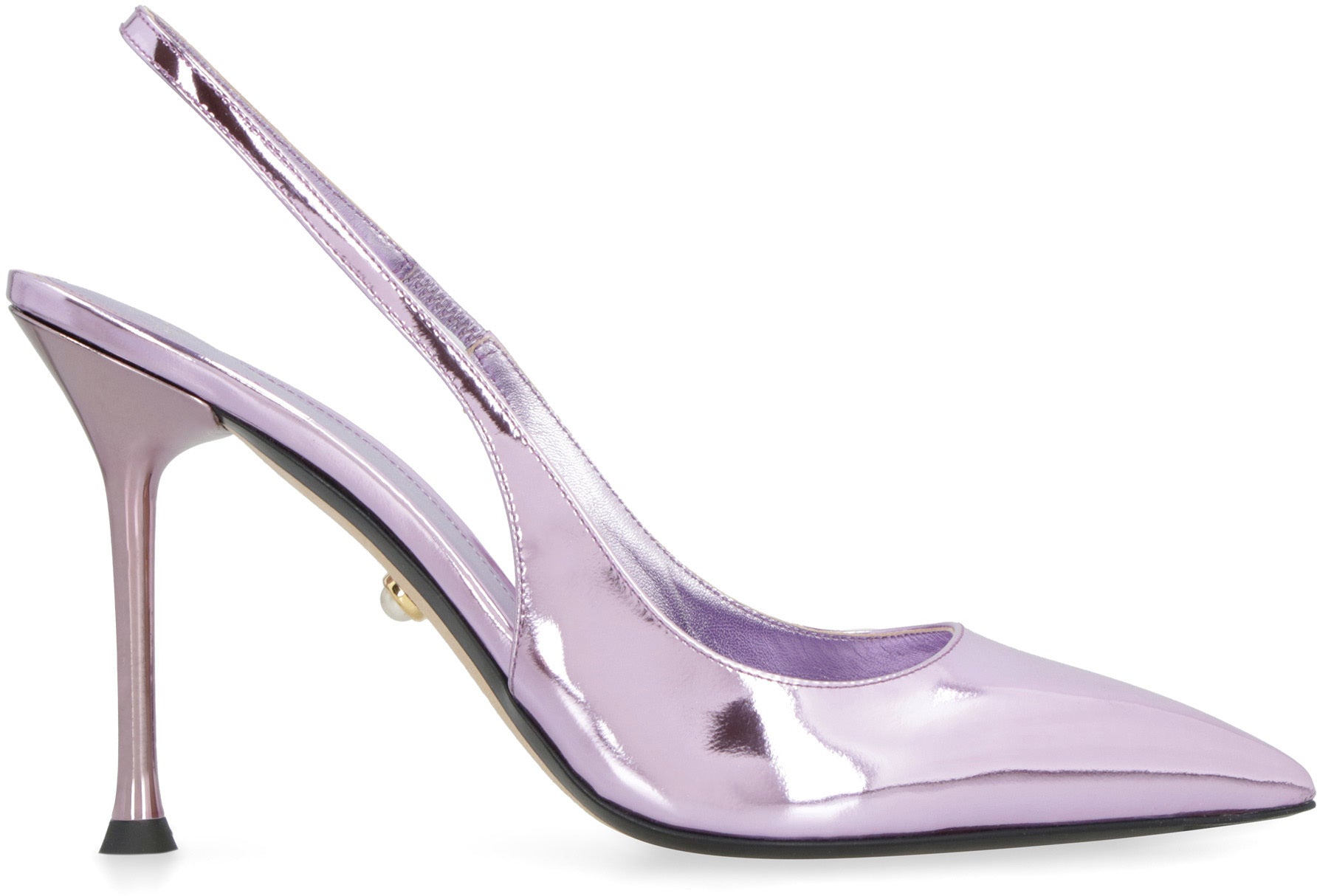 Sally leather slingback pumps