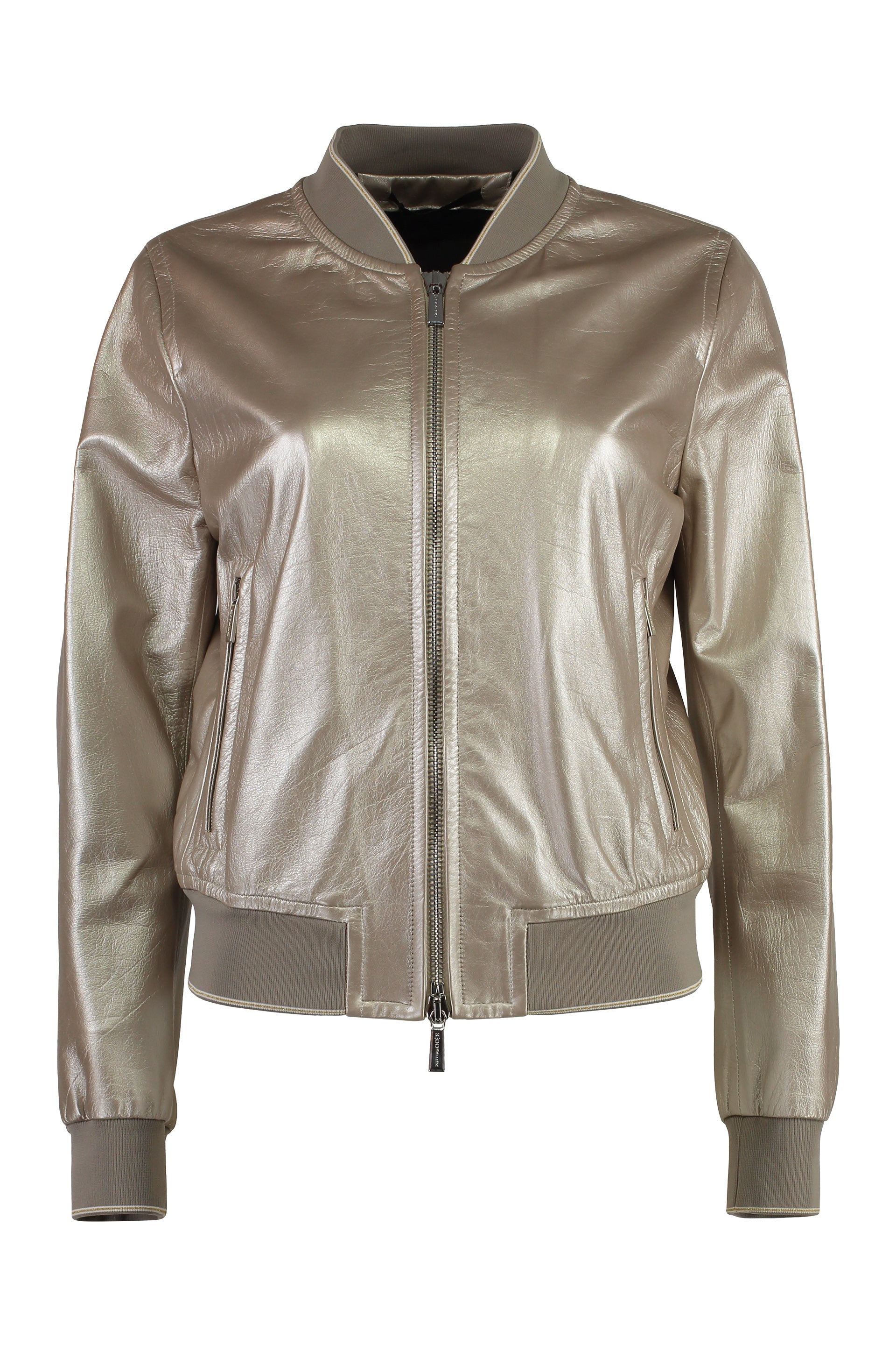 Pem leather jacket