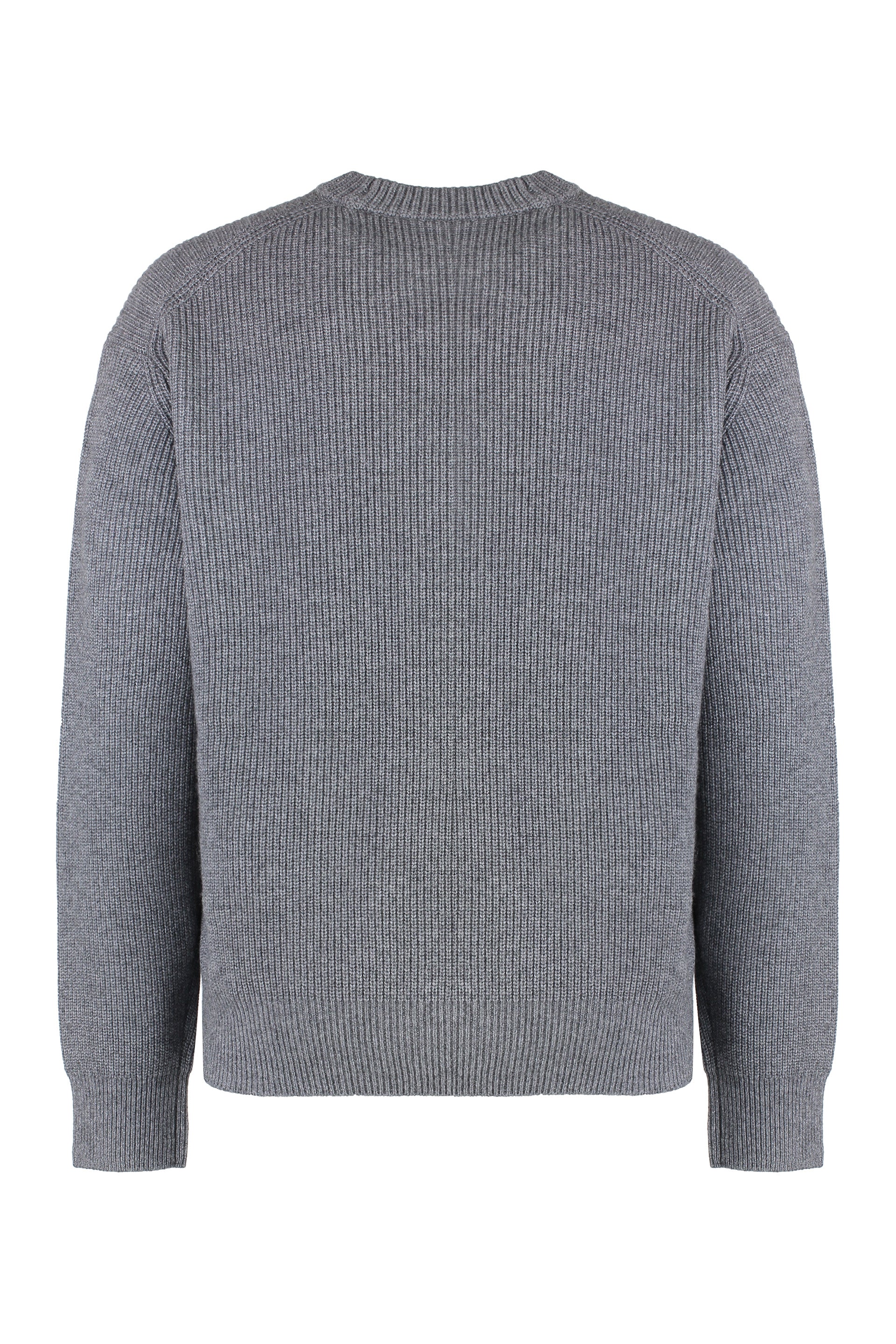 Wool-blend crew-neck sweater