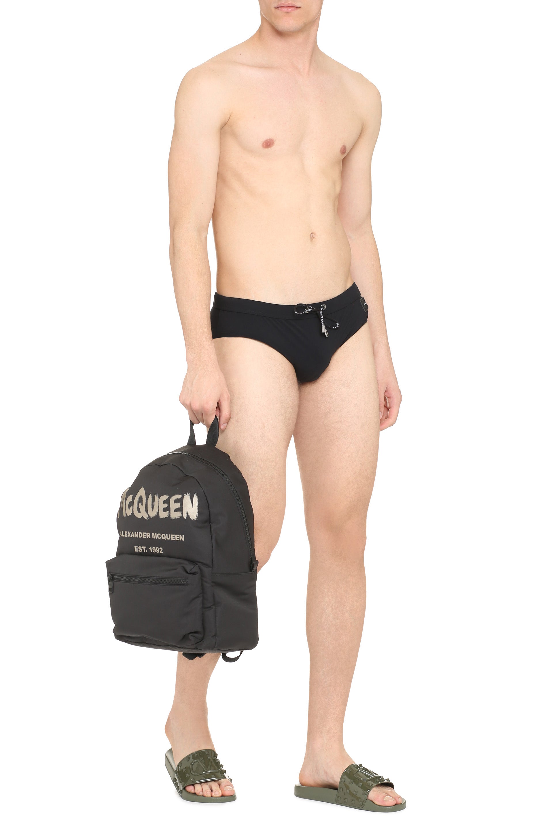 Logo swim briefs