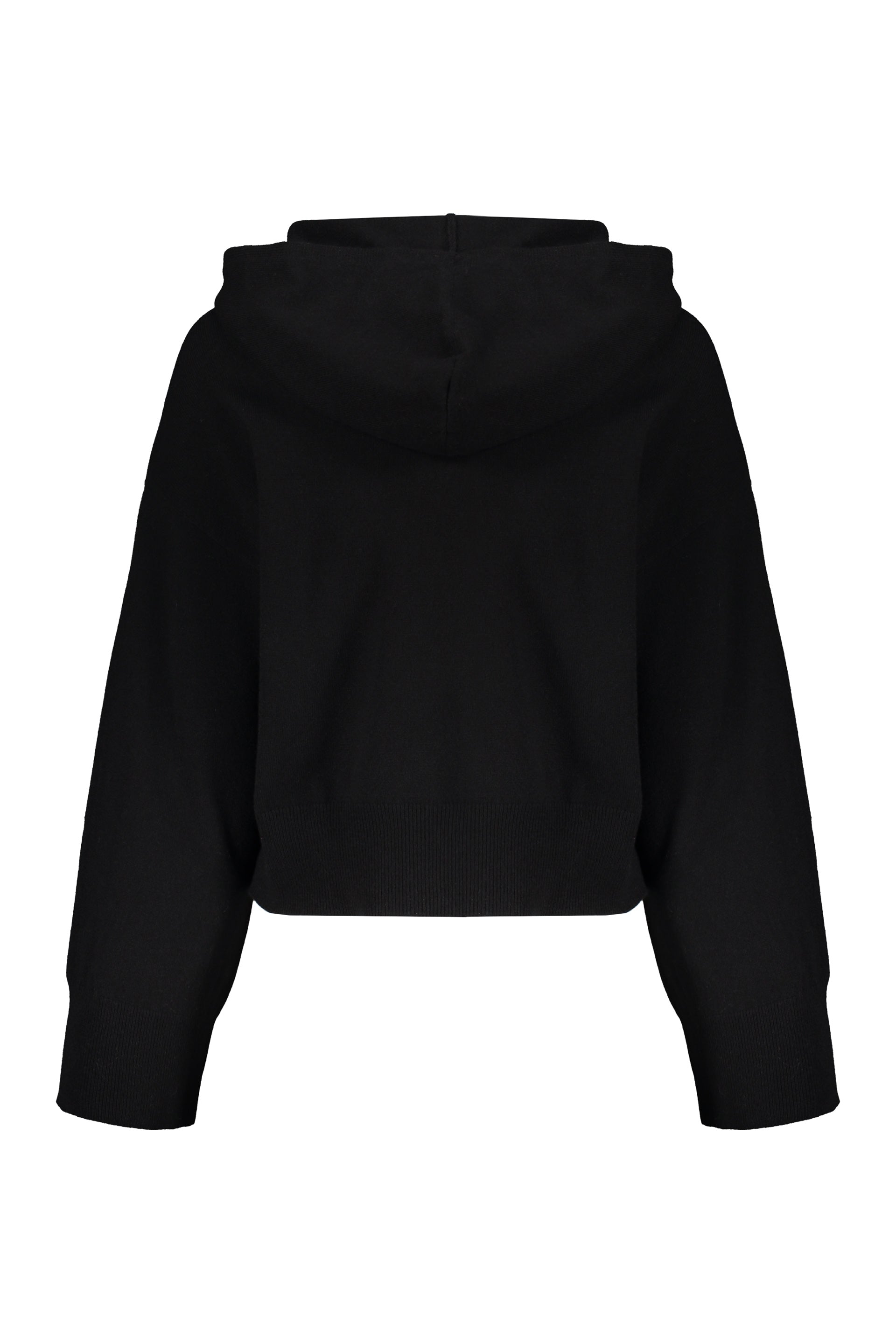 Knitted hoodie