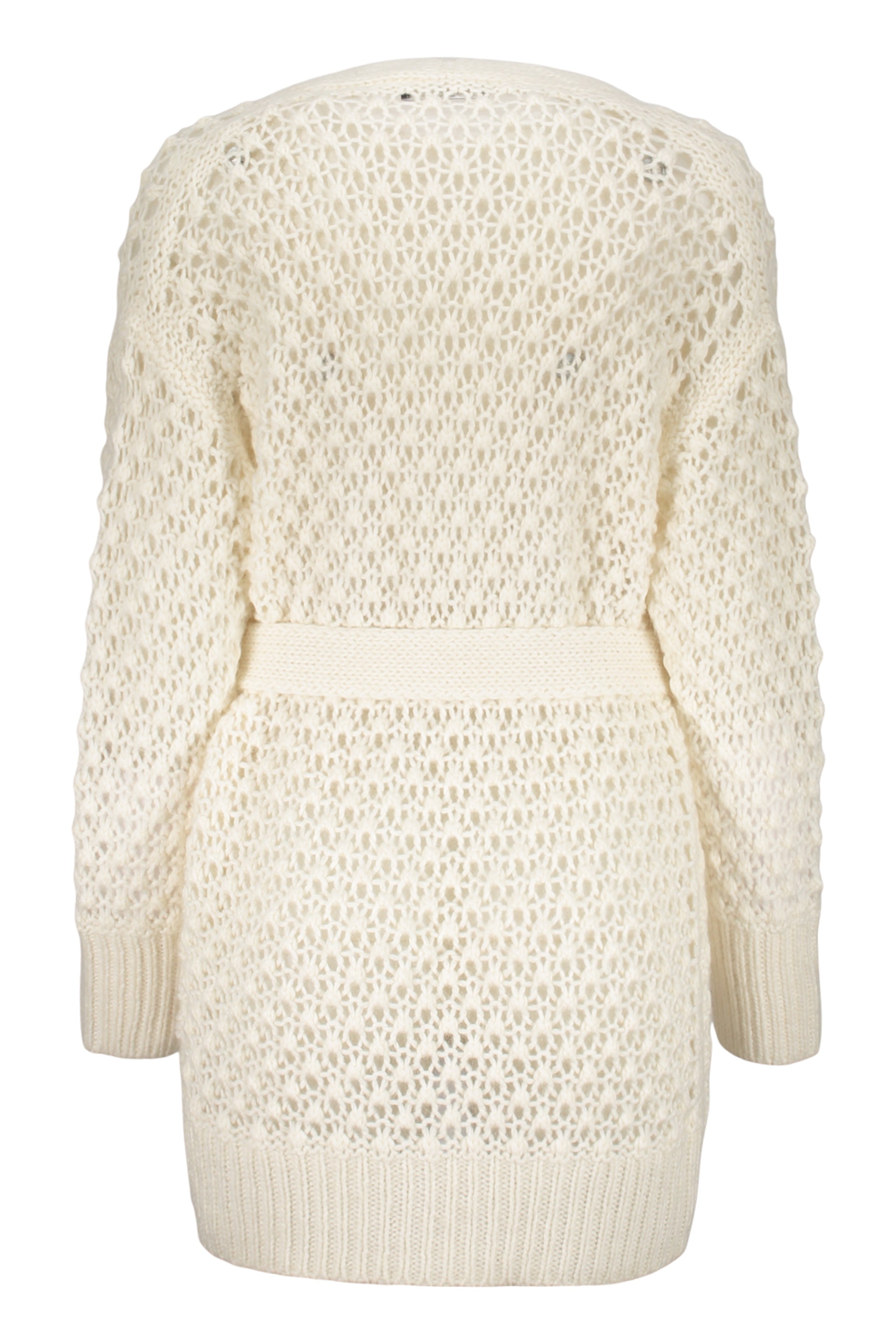 Item with open stitch knitting