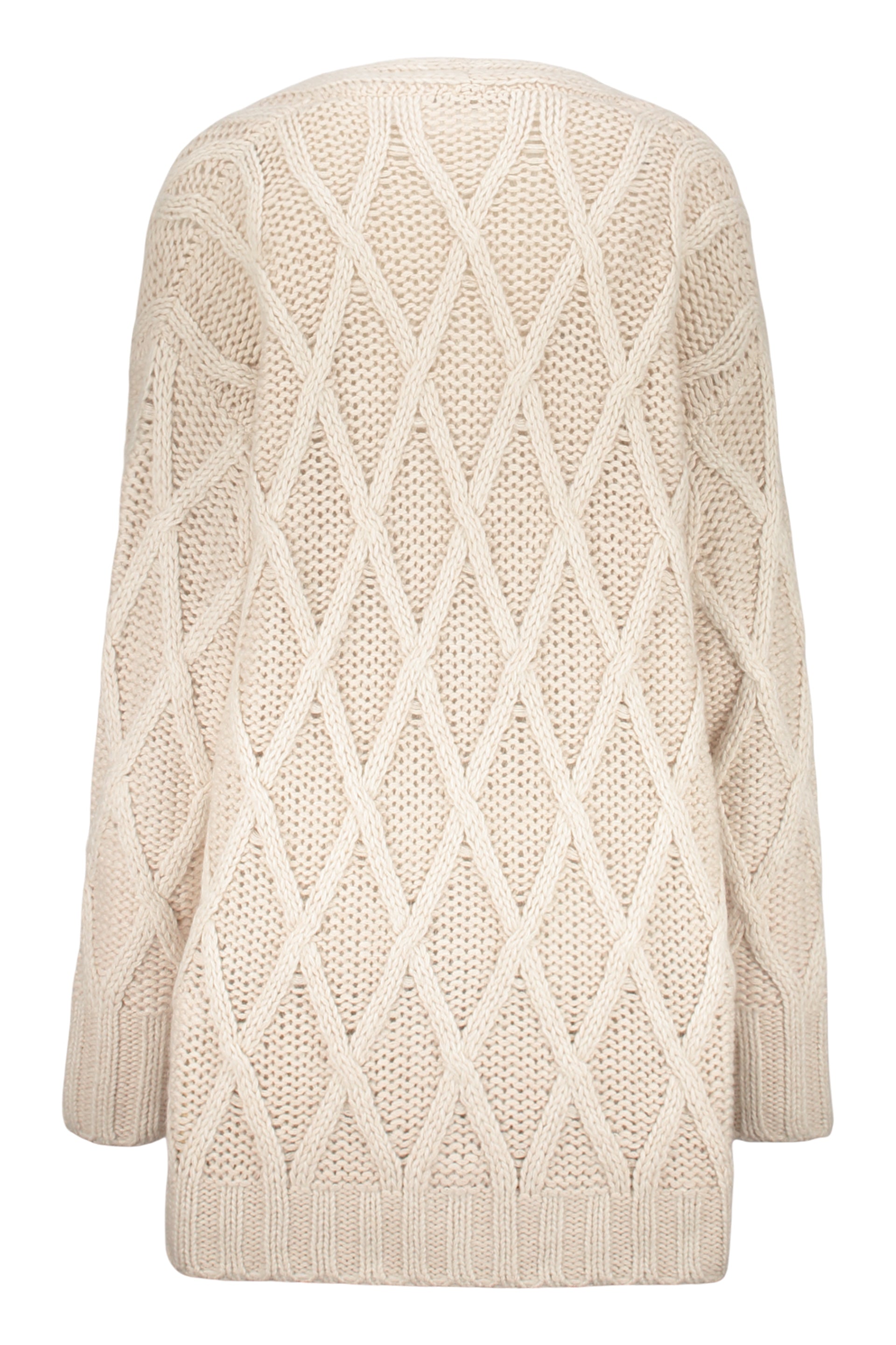 Item with open stitch knitting