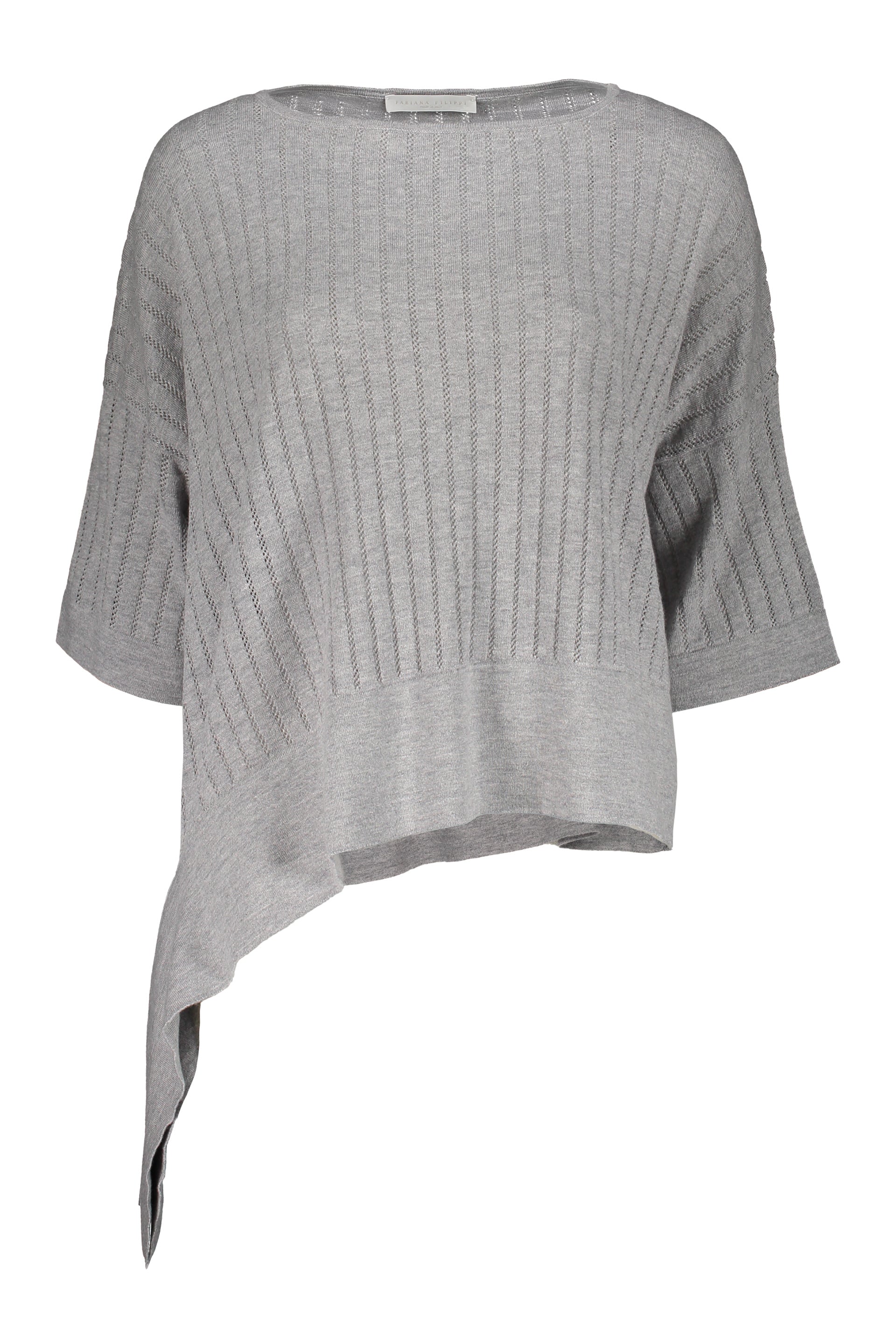Asymmetric pullover