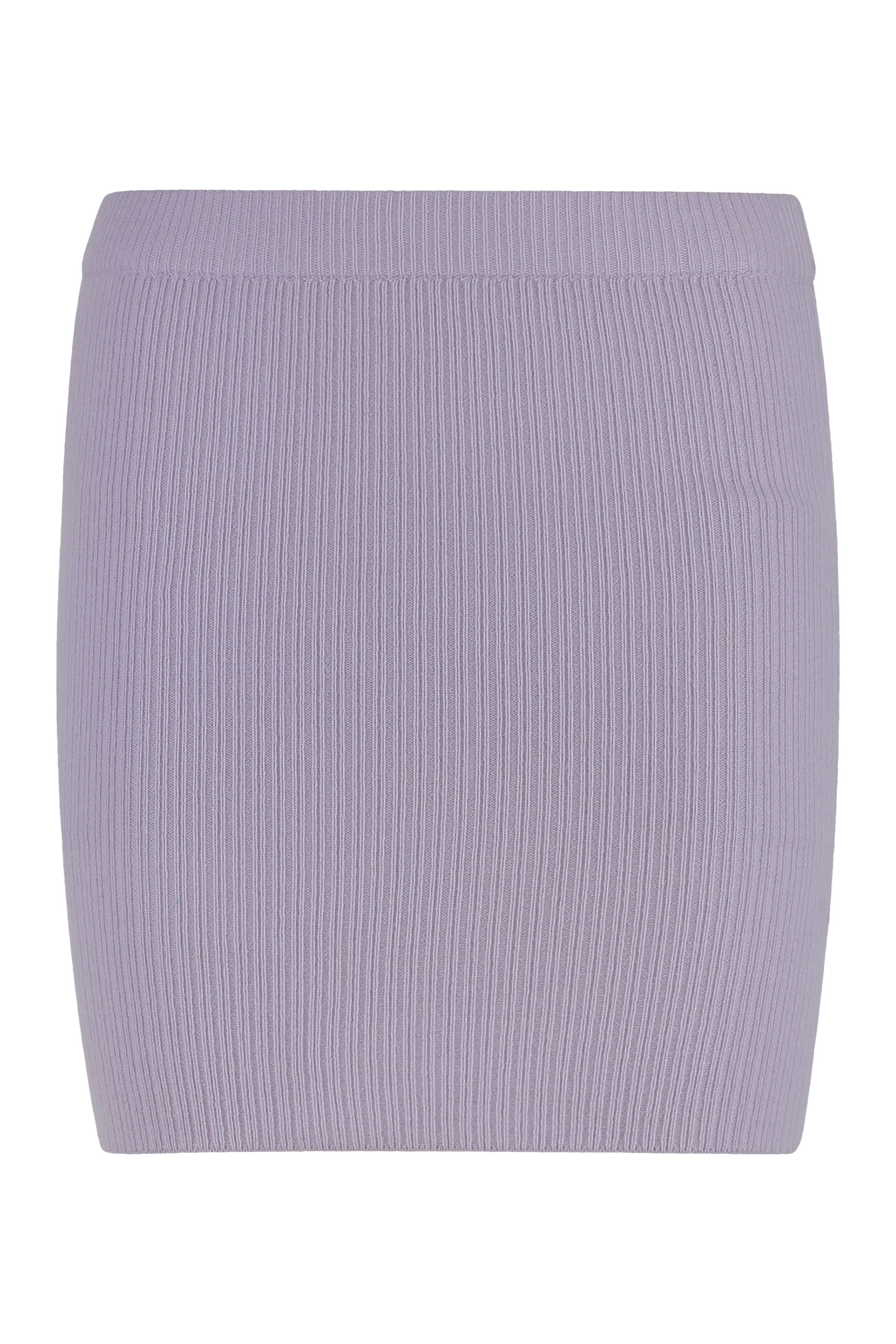 Knitted mini skirt