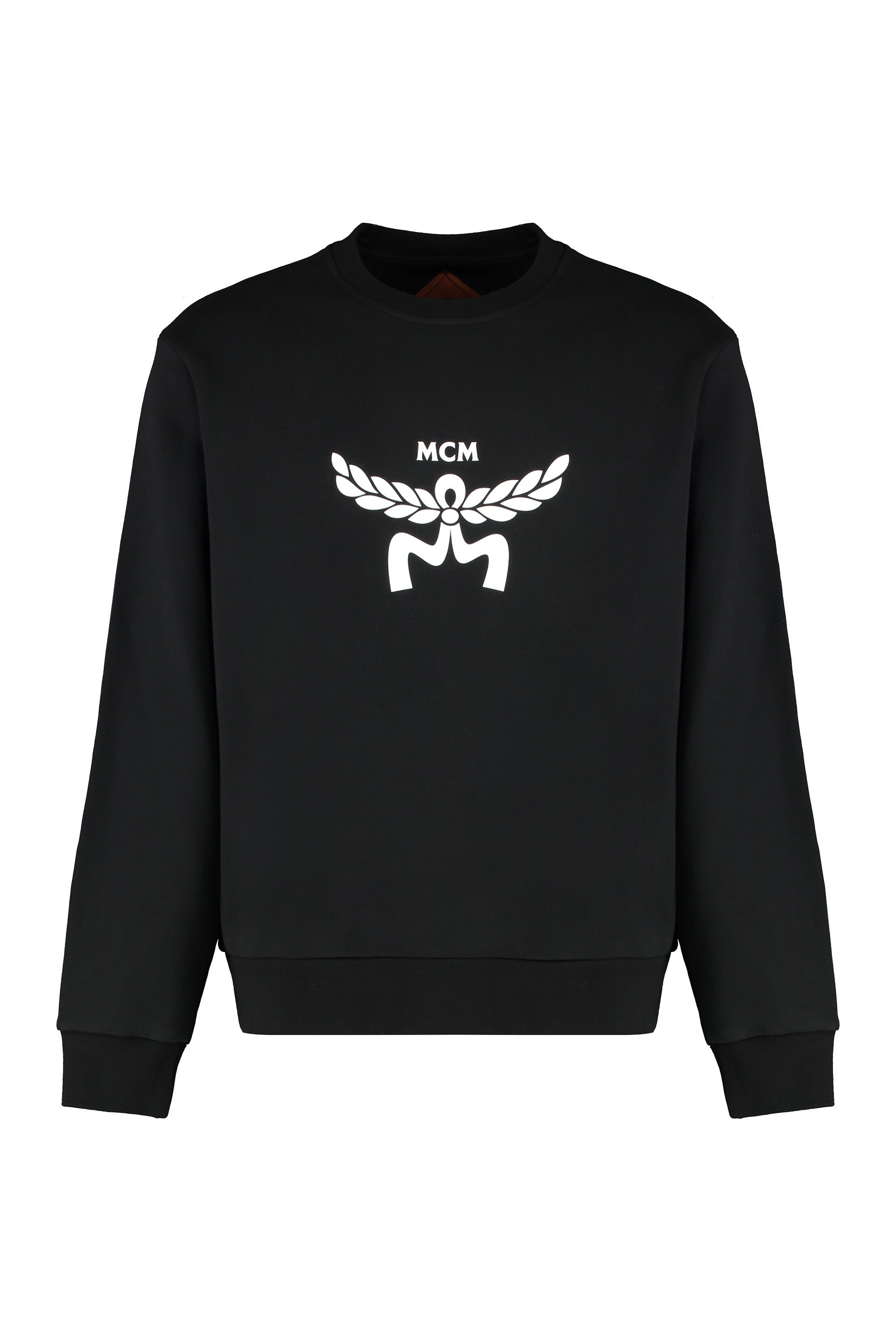 Cotton crew-neck sweatshirt