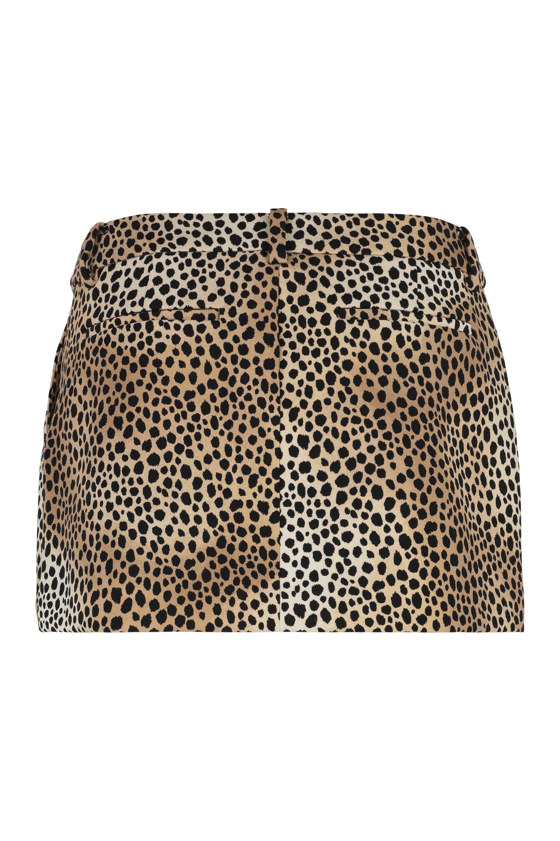Printed mini-skirt