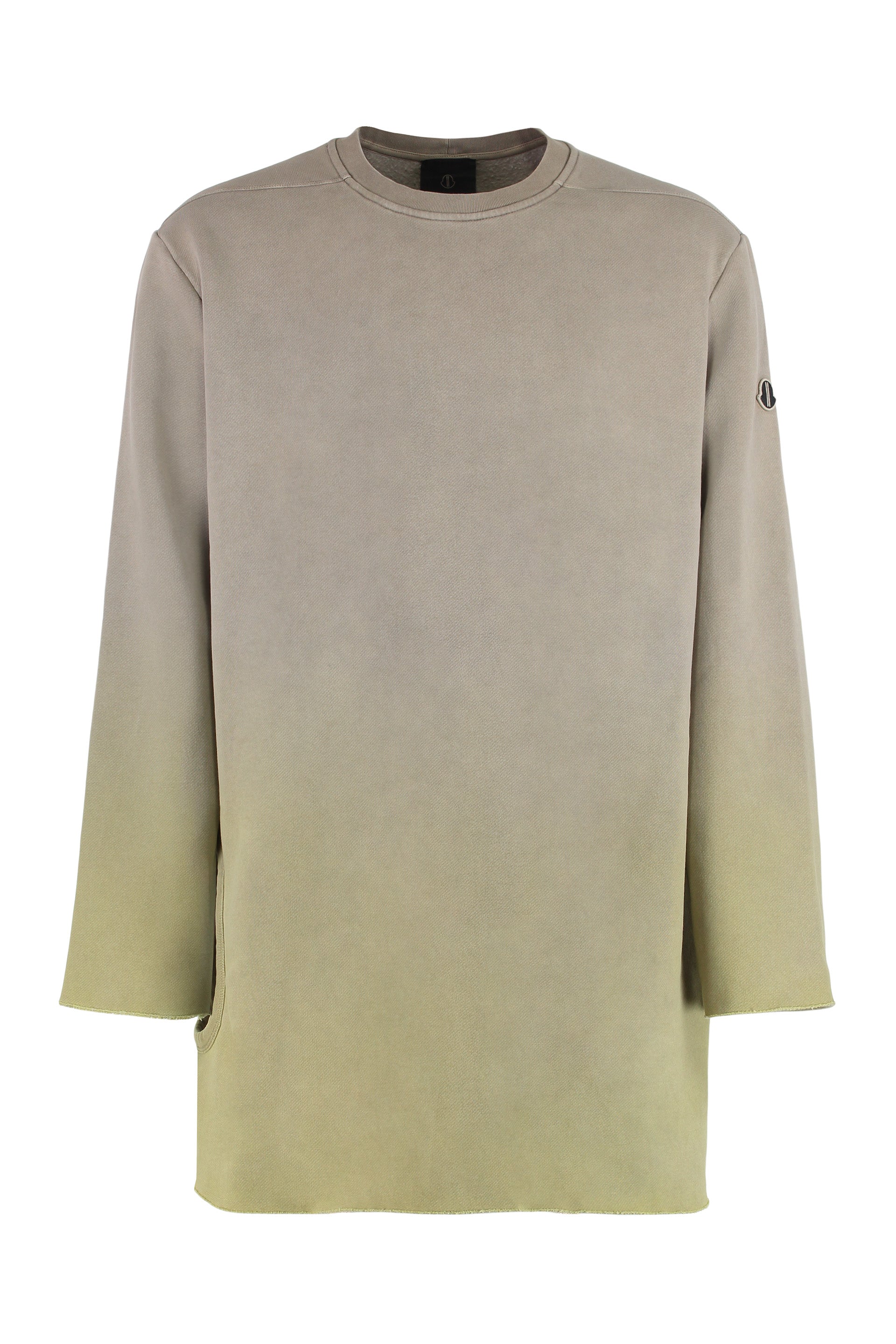 Moncler x Rick Owens - Subhuman Cotton blend crew-neck sweatshirt