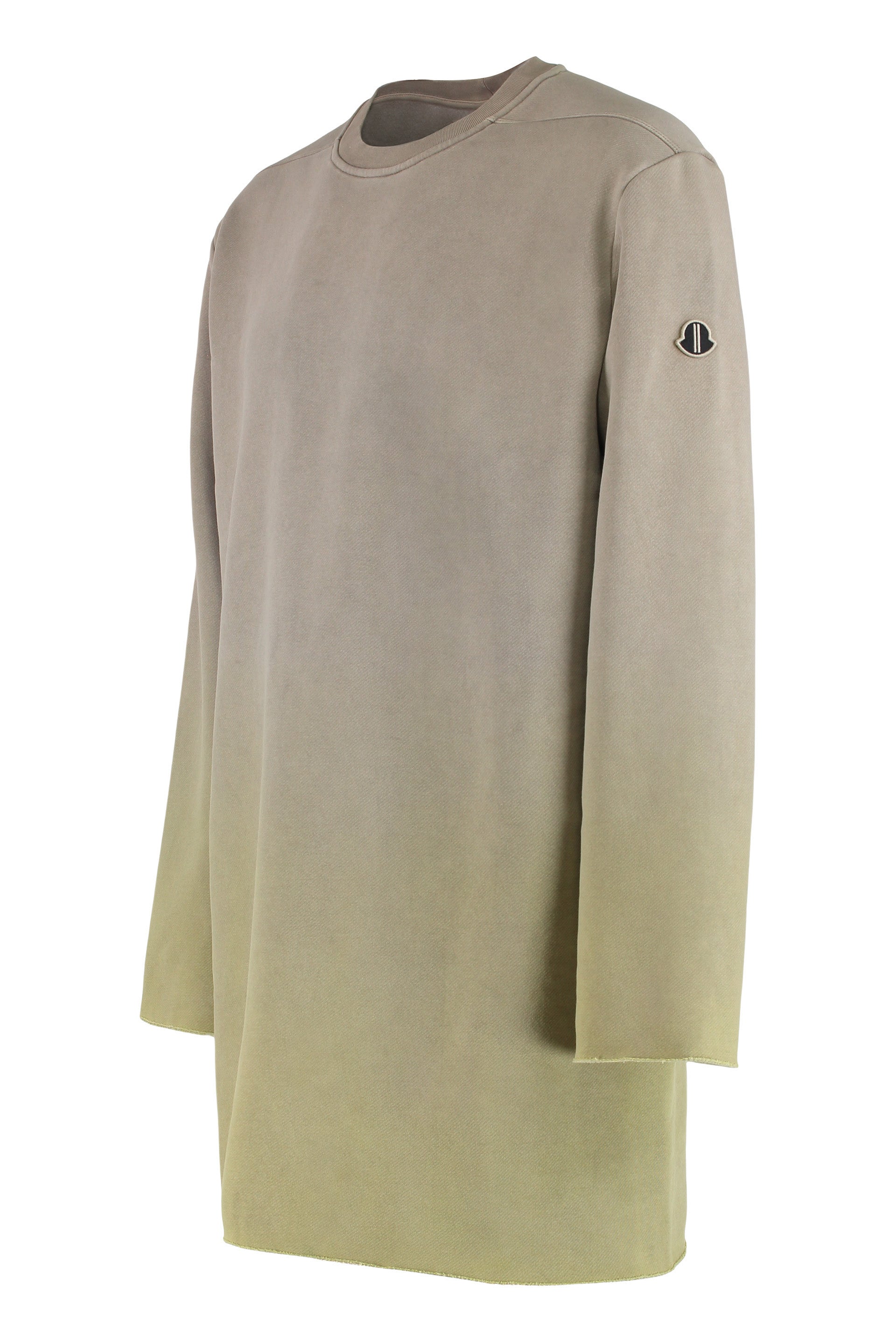 Moncler x Rick Owens - Subhuman Cotton blend crew-neck sweatshirt
