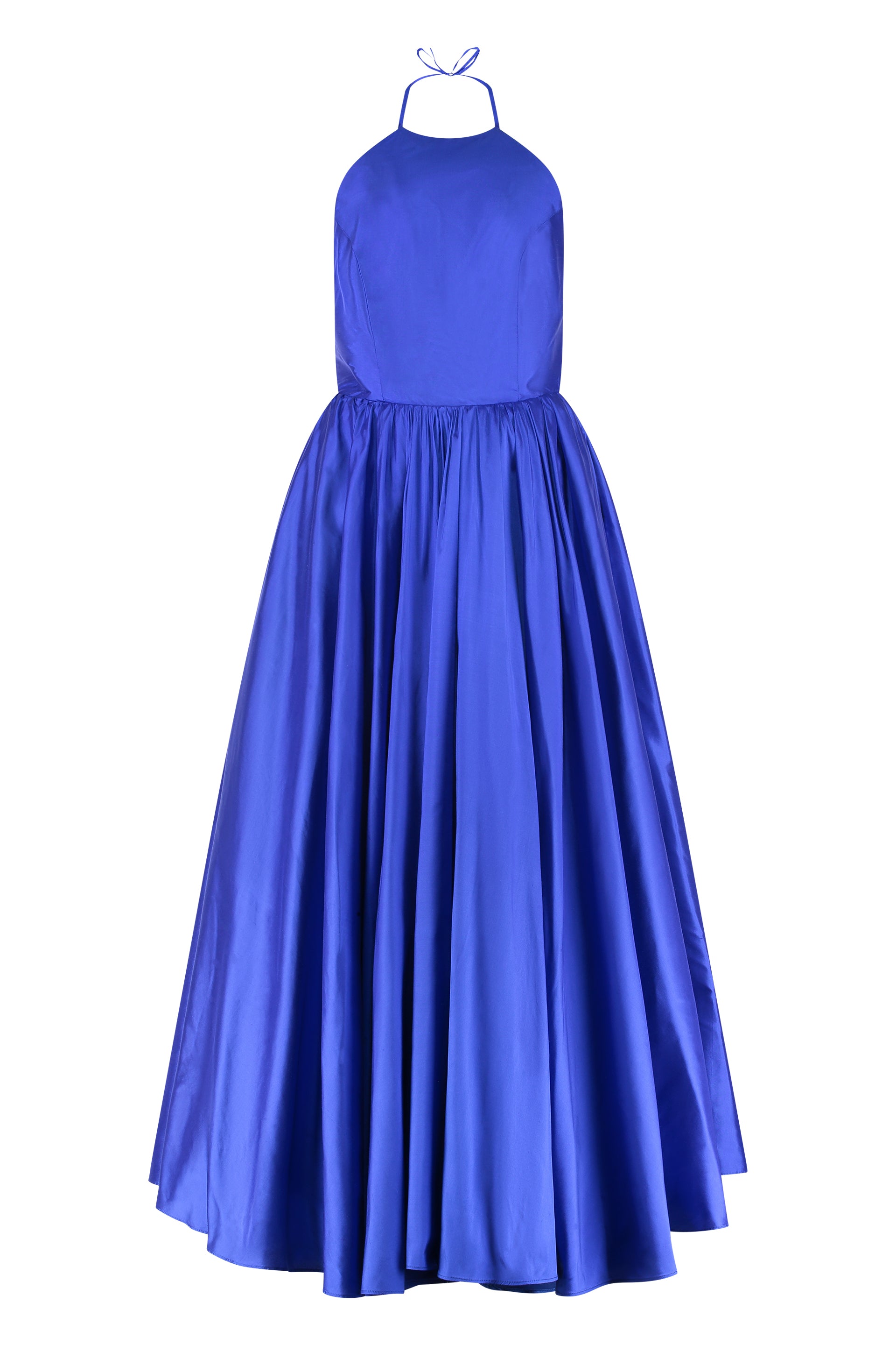 Silk gown