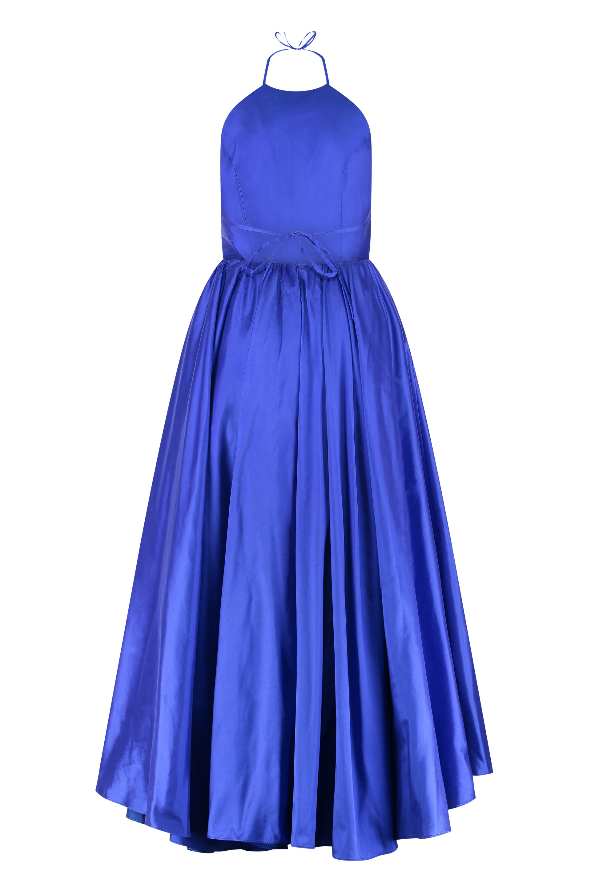 Silk gown