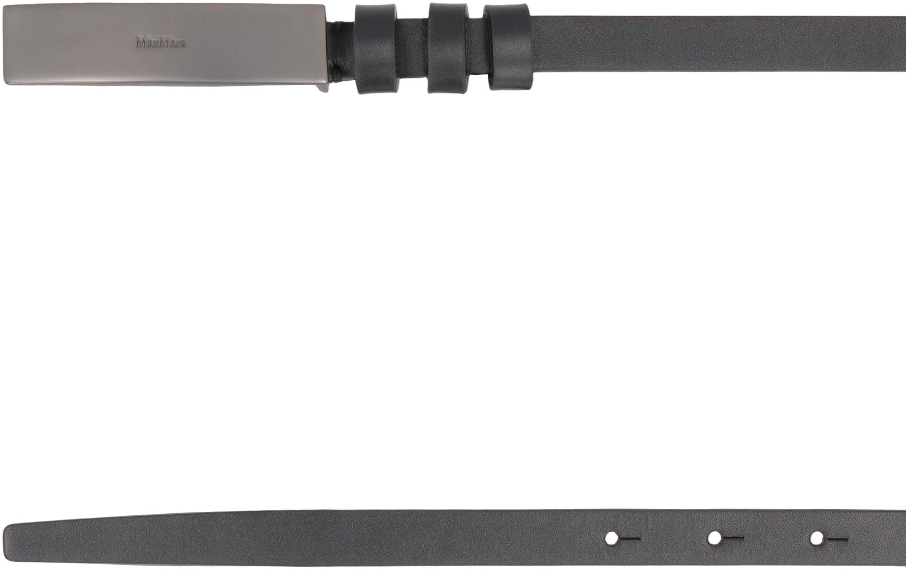 New Plate leather belt