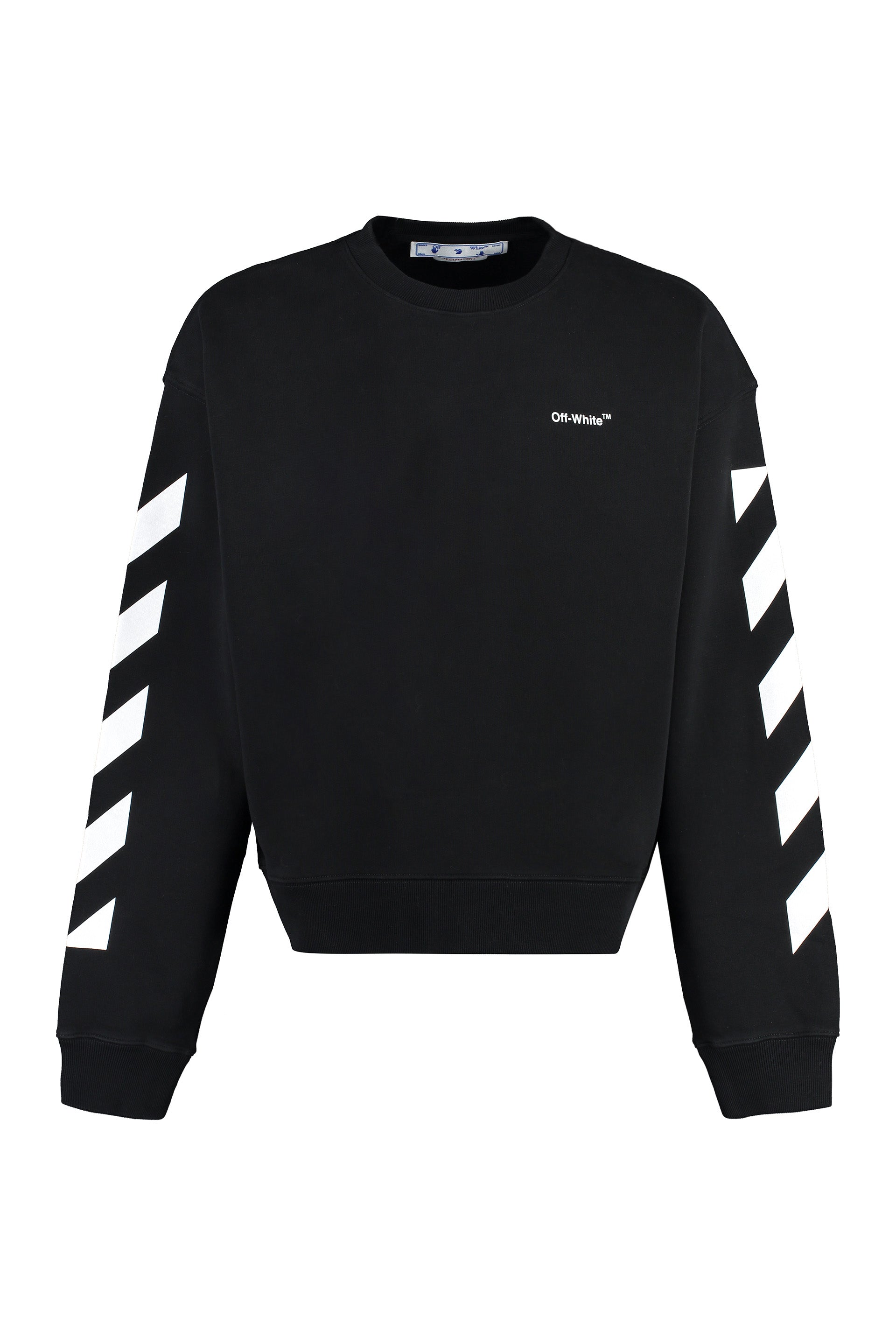 Cotton crew-neck sweatshirt