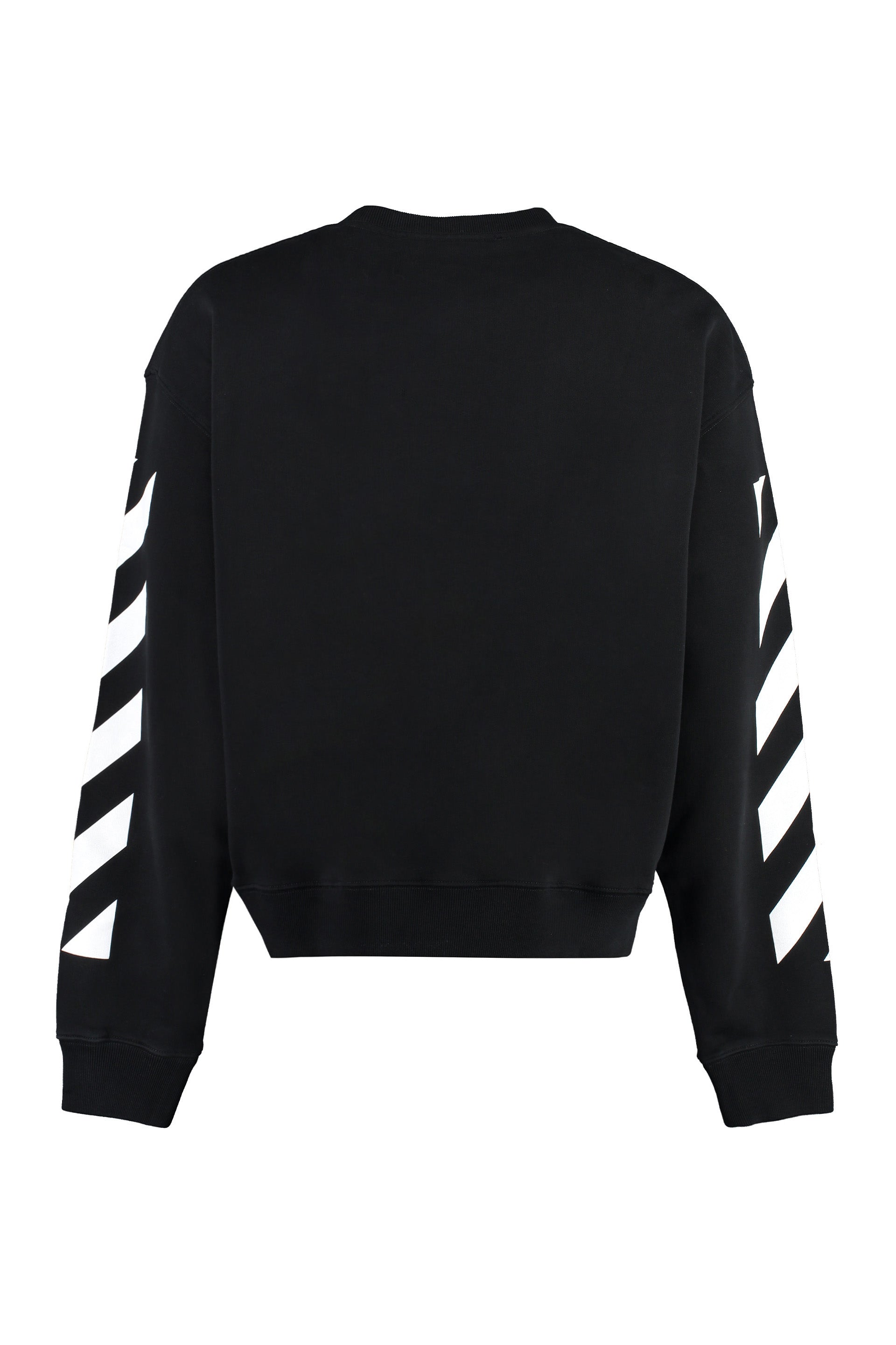 Cotton crew-neck sweatshirt