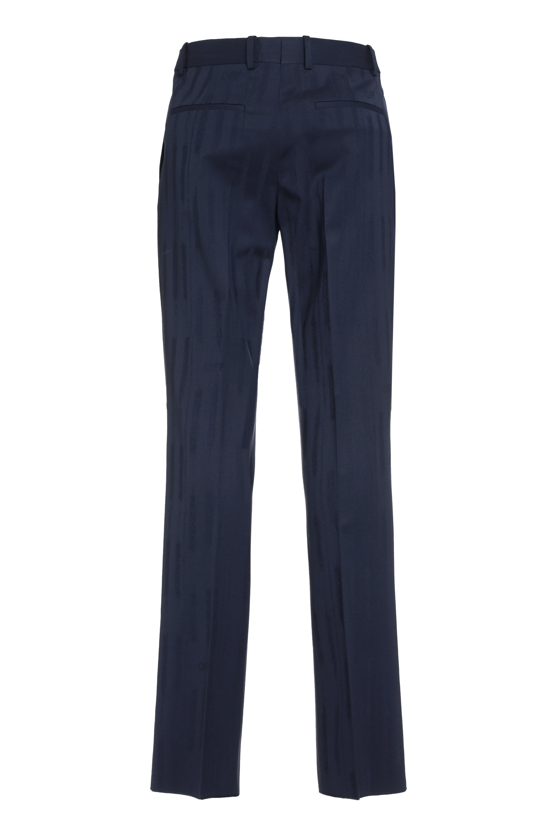 Slim fit tailored trousers