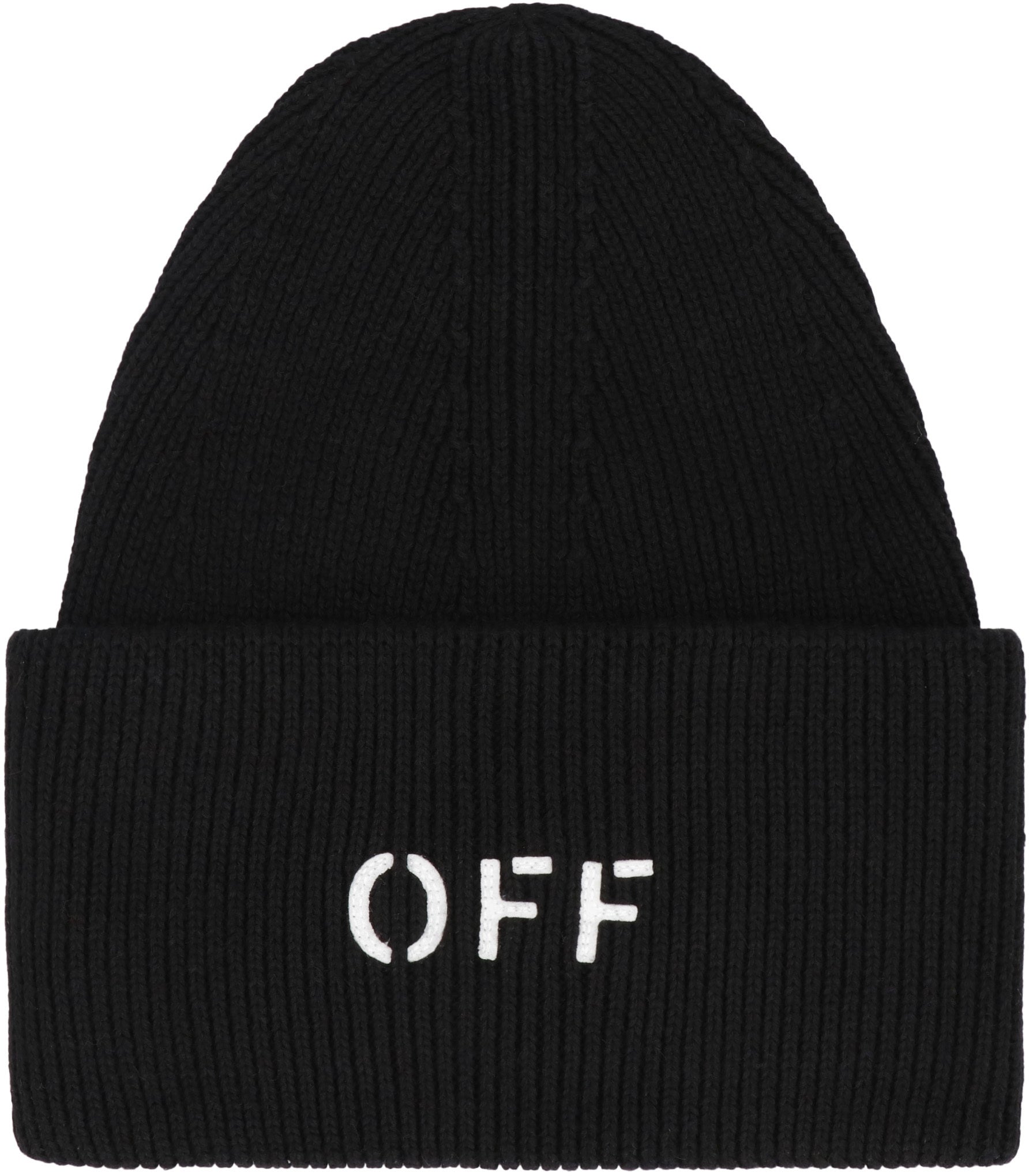Logo wool beanie