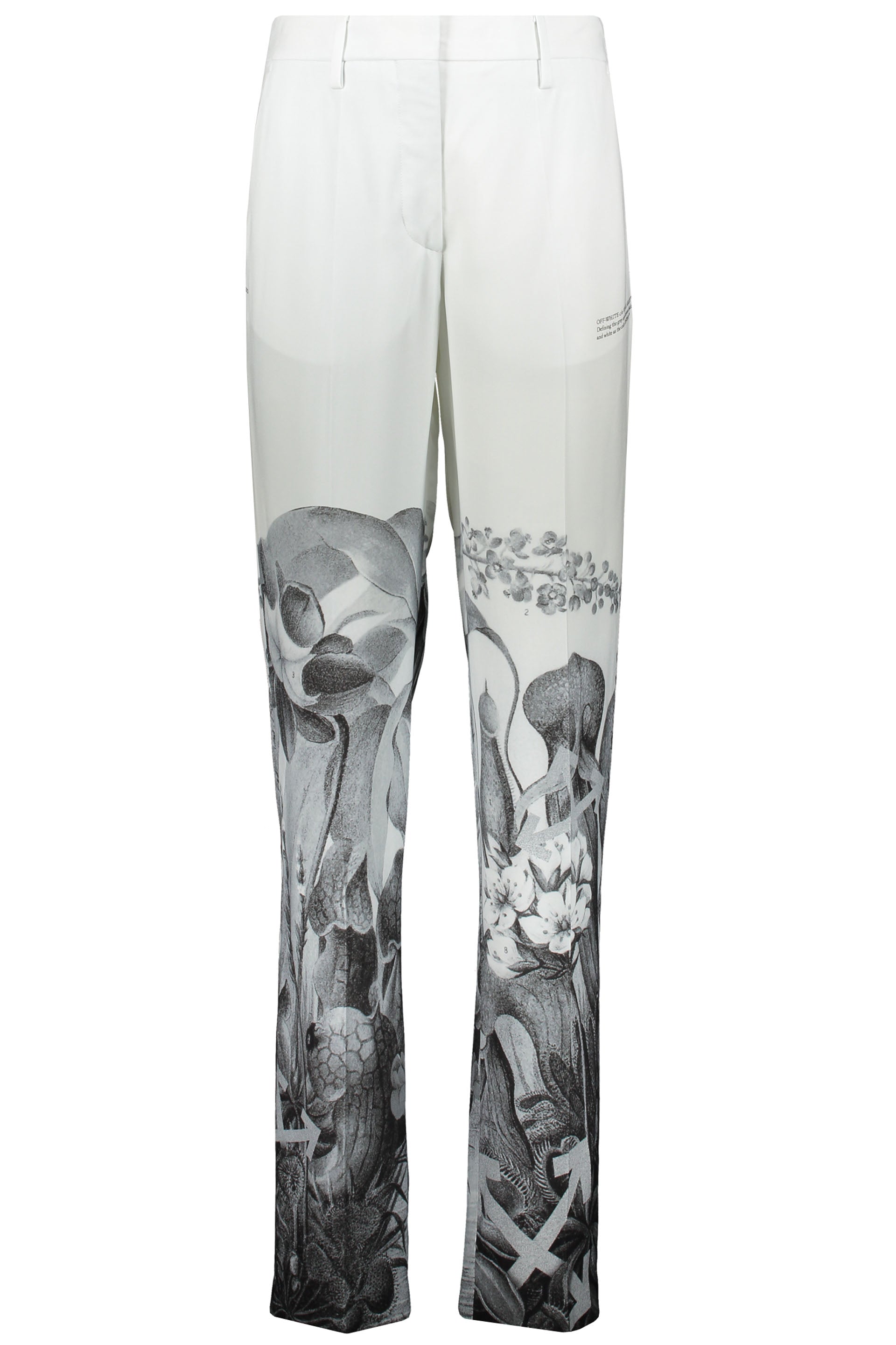 Printed trousers