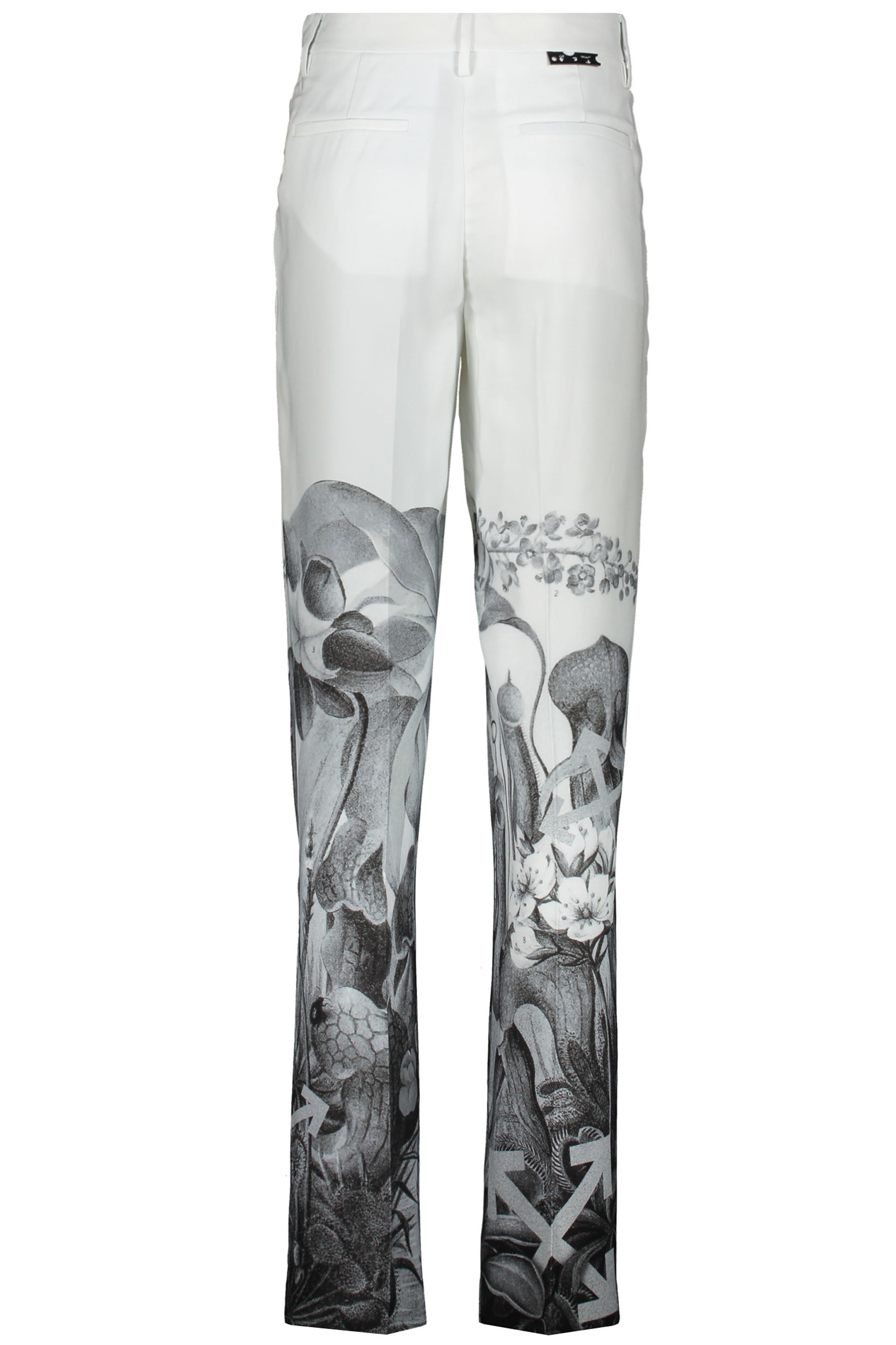 Printed trousers