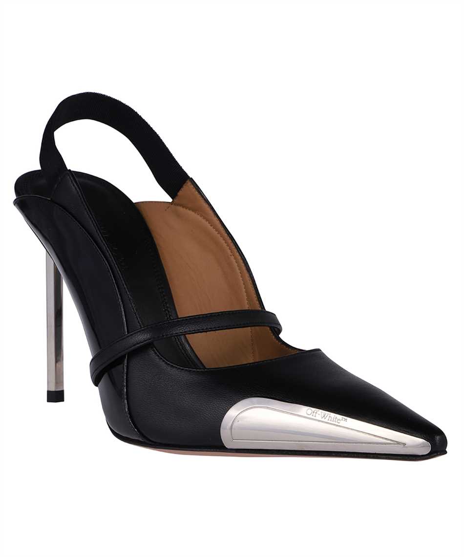 Pointy-toe slingbacks