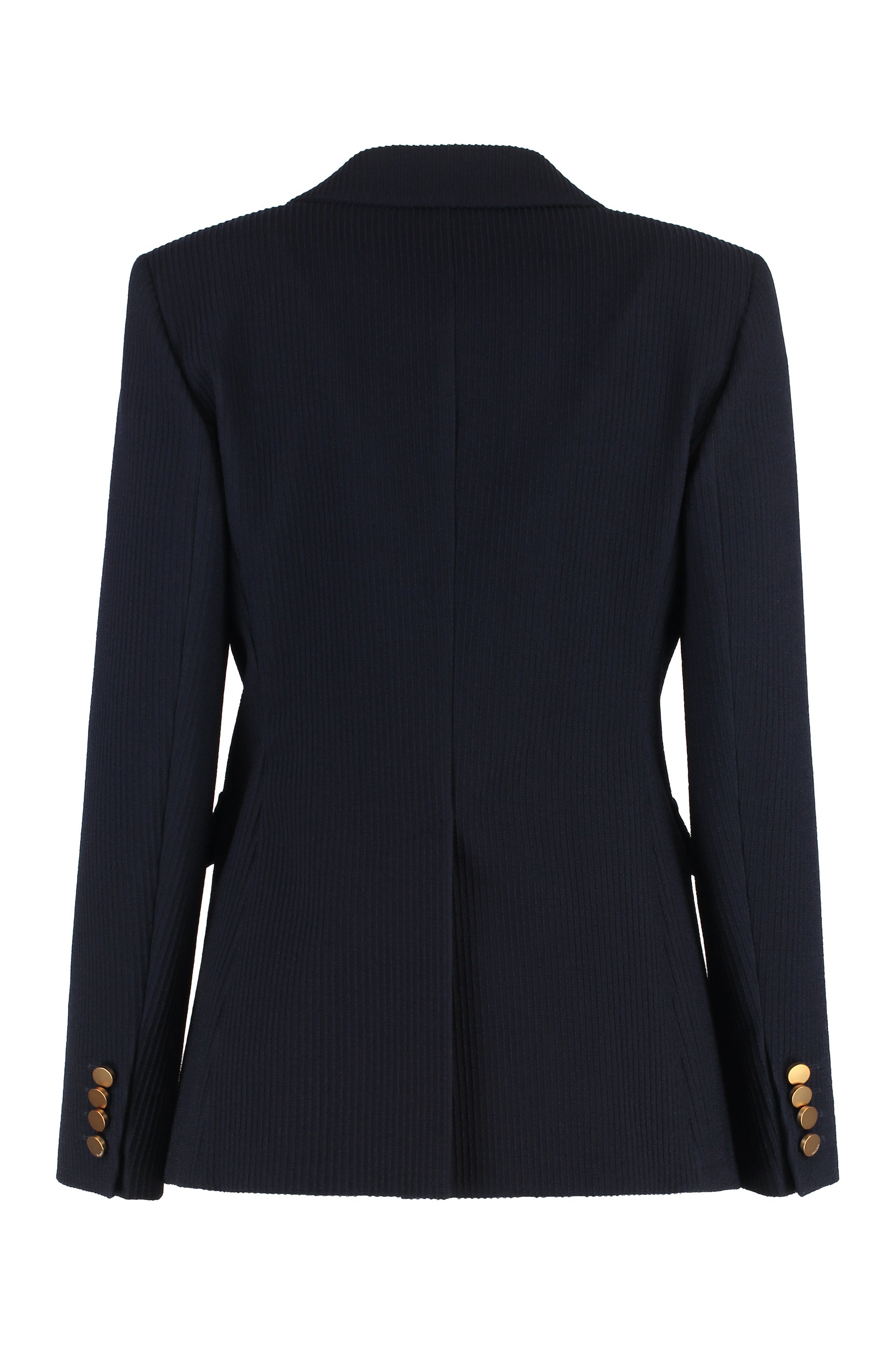 Double-breasted wool blazer