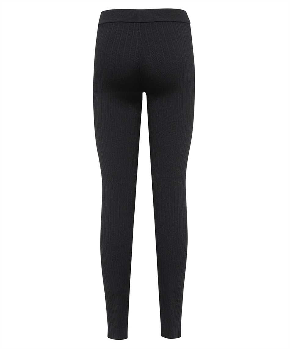 Silk-blend leggings