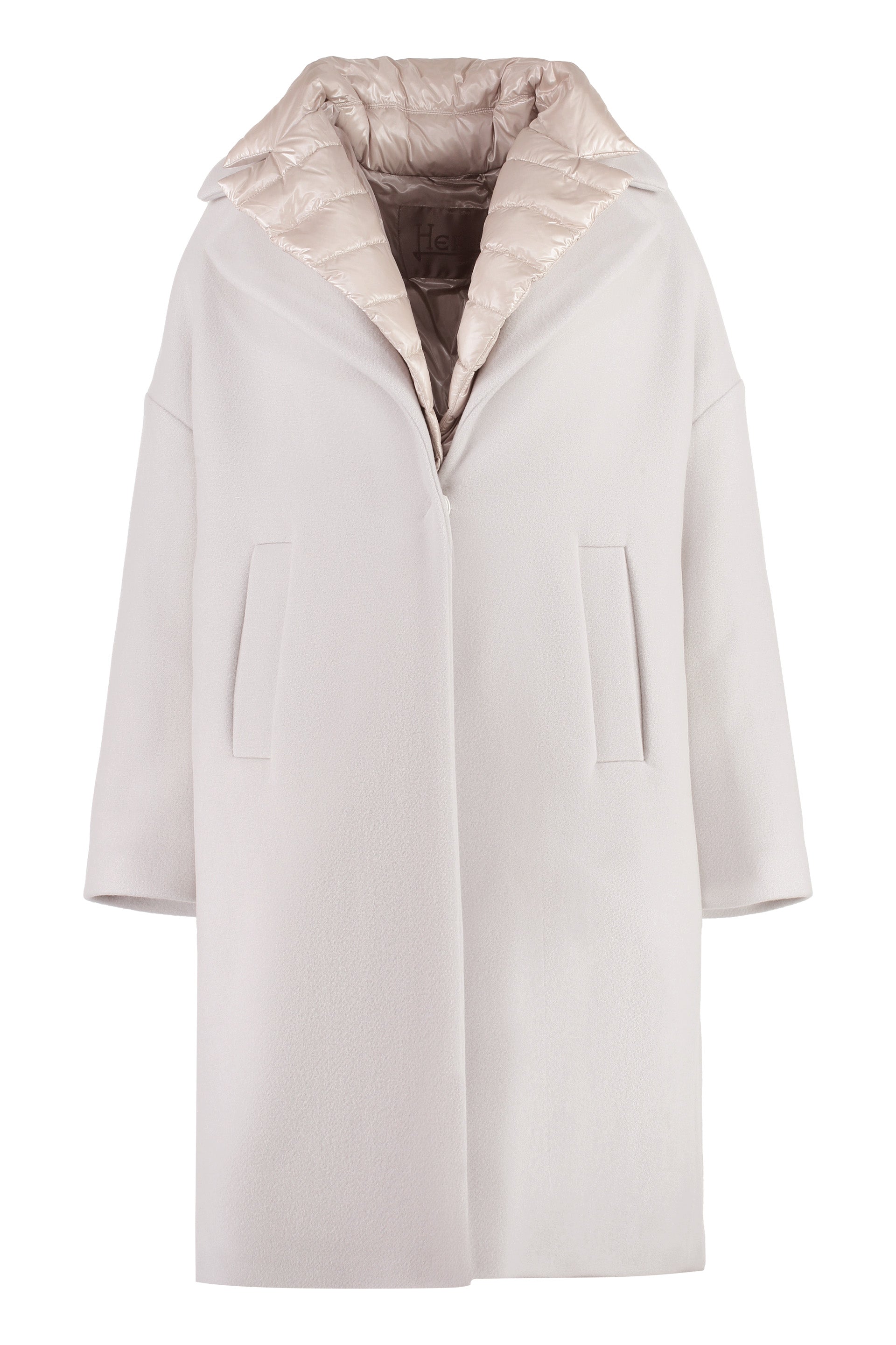 Wool blend coat
