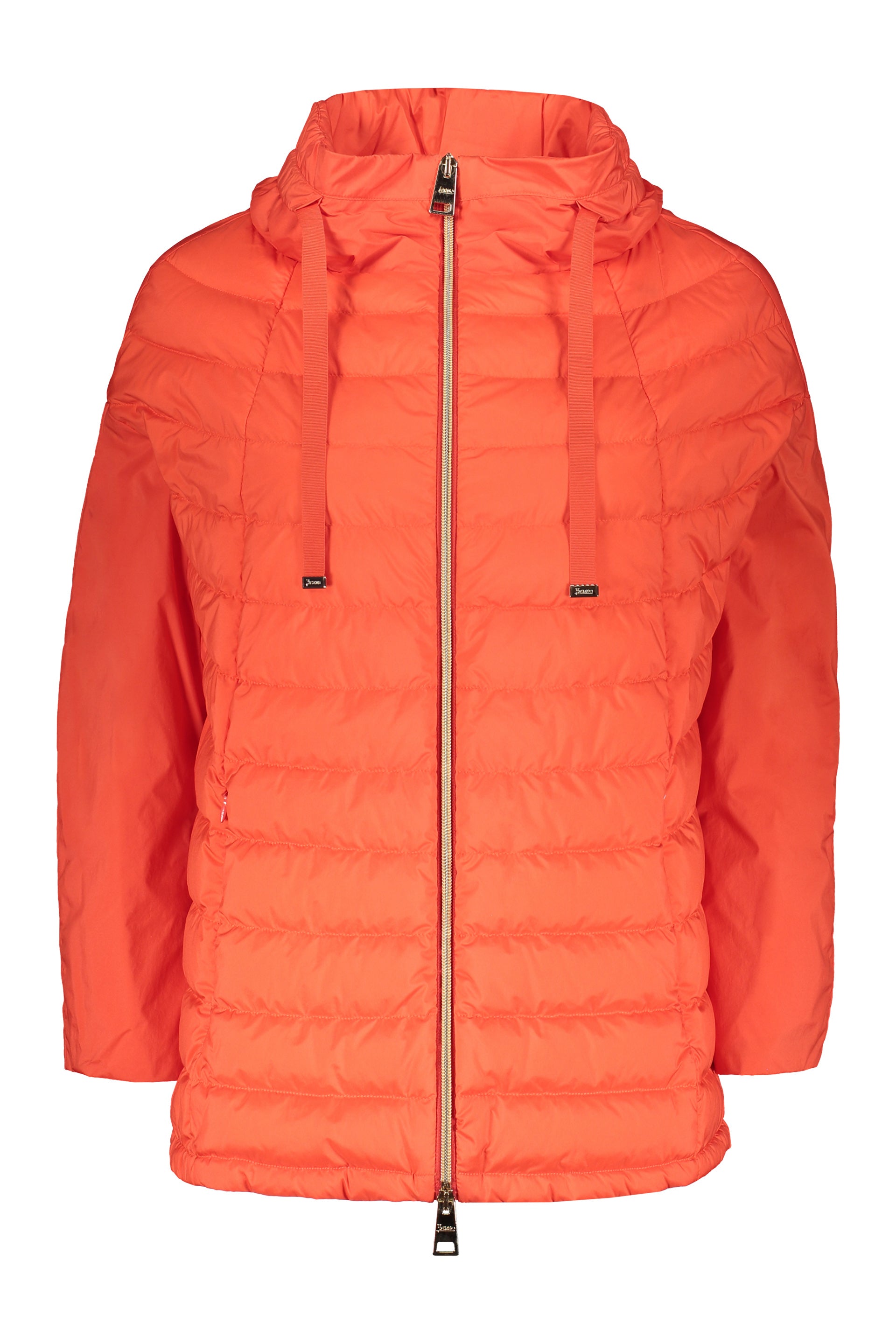 Zipper down jacket