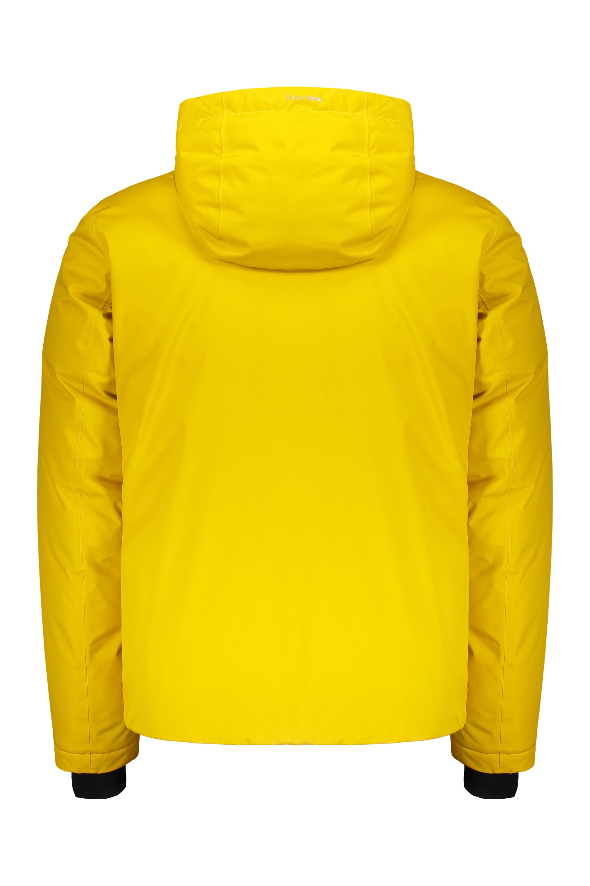 Hooded down jacket
