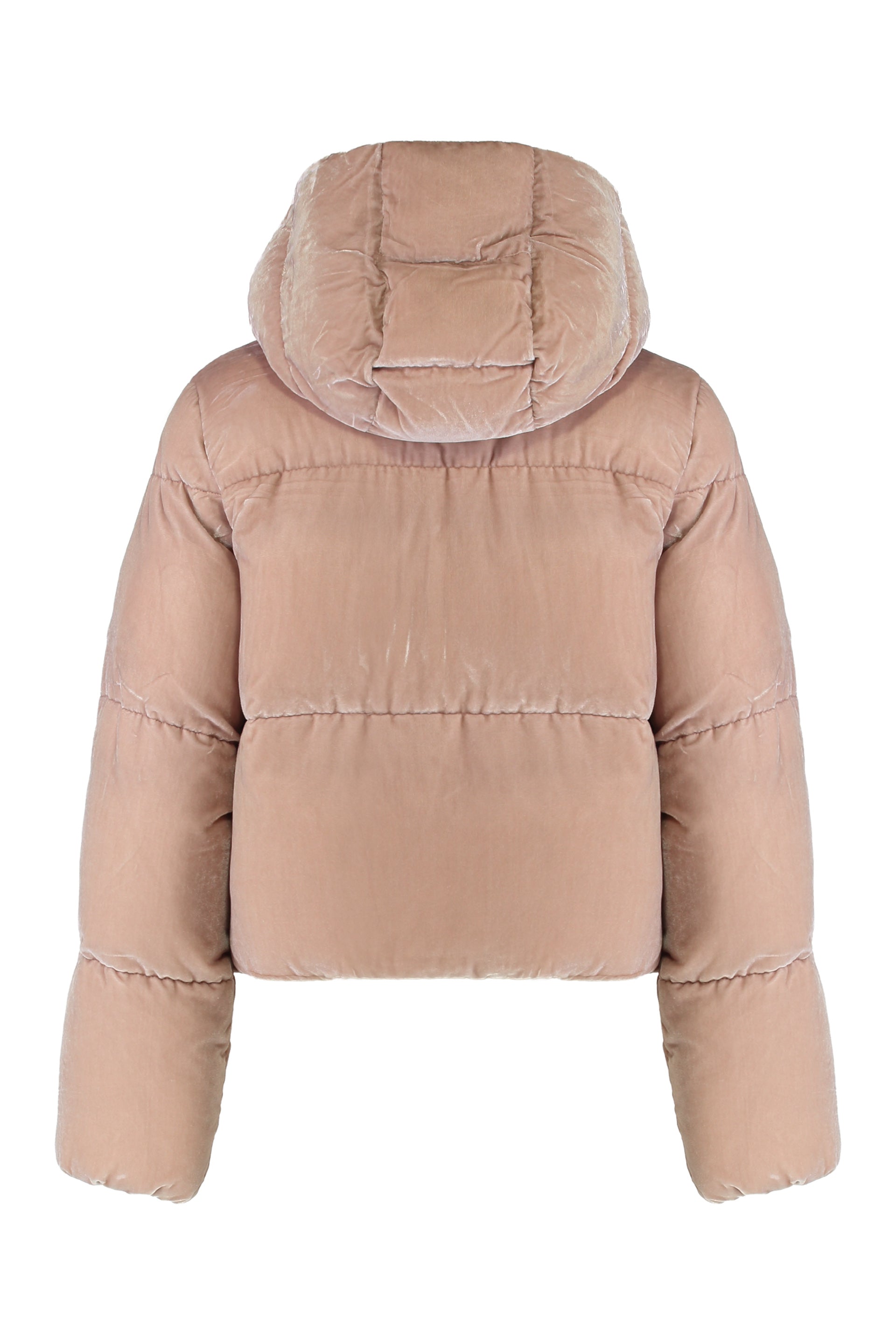 Linguaggio: Italiano (IT) -> Inglese (EN)<br /><br />Translation: Velvet puffer jacket