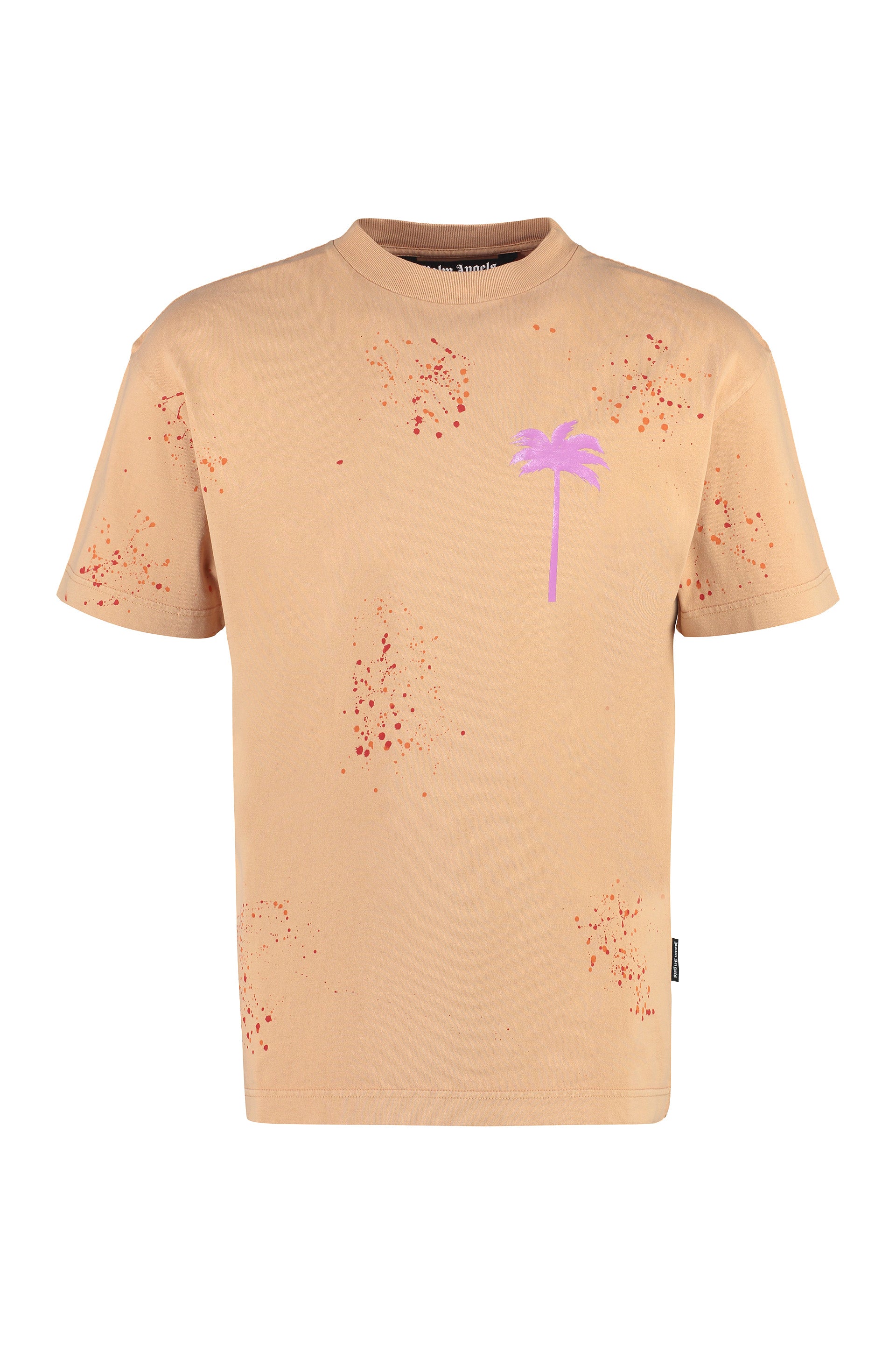 Cotton crew-neck T-shirt