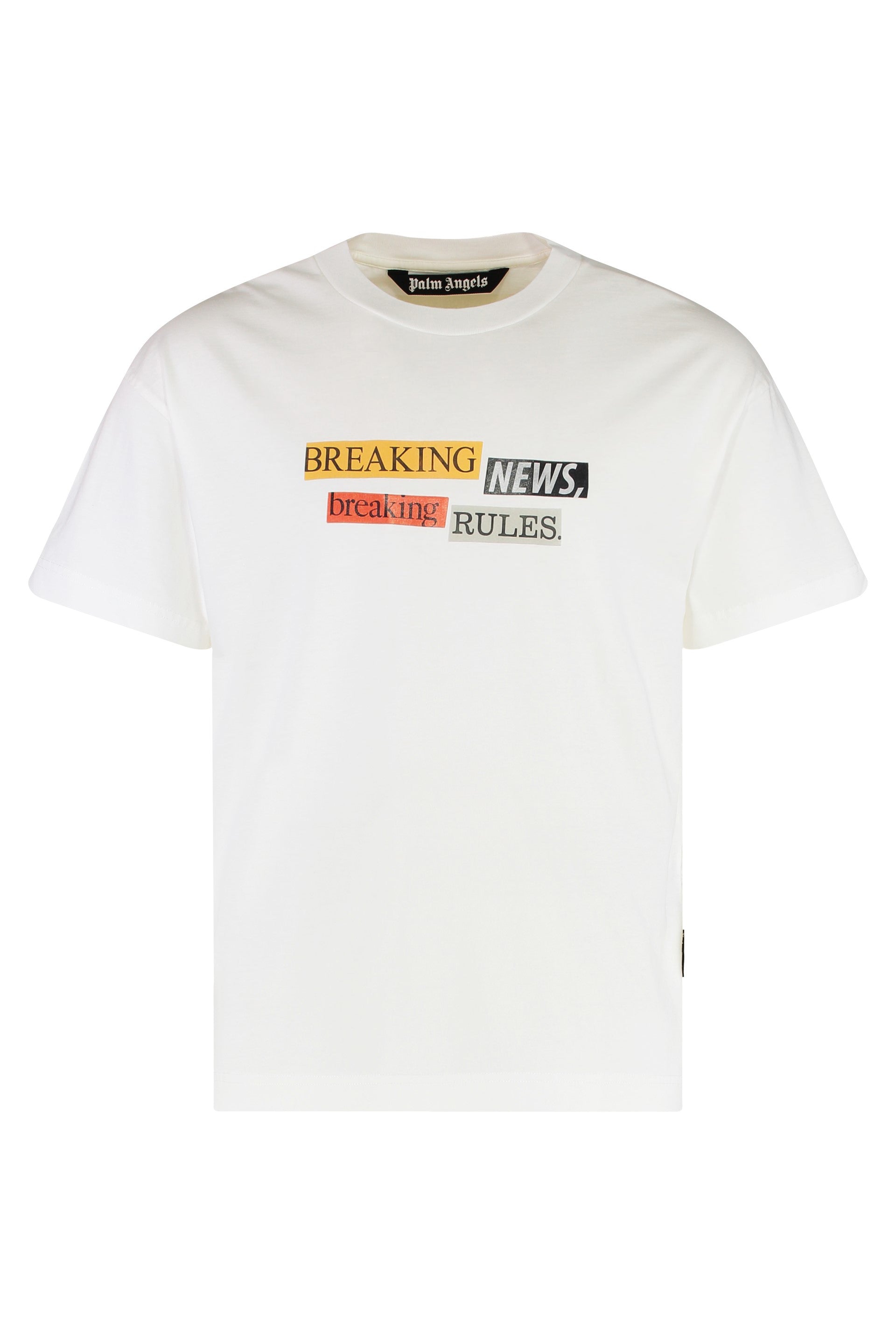 Cotton crew-neck T-shirt