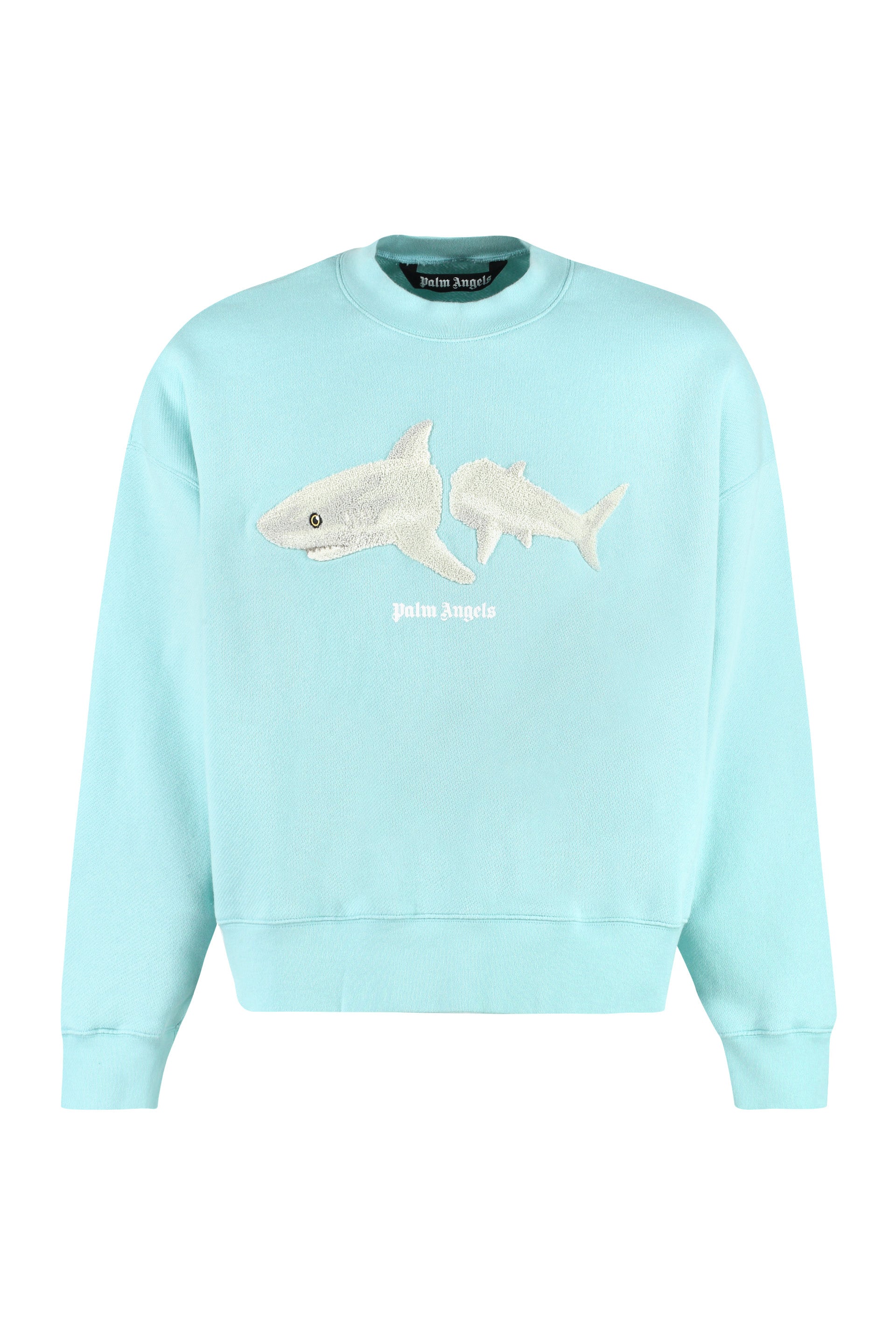 Embroidered cotton sweatshirt