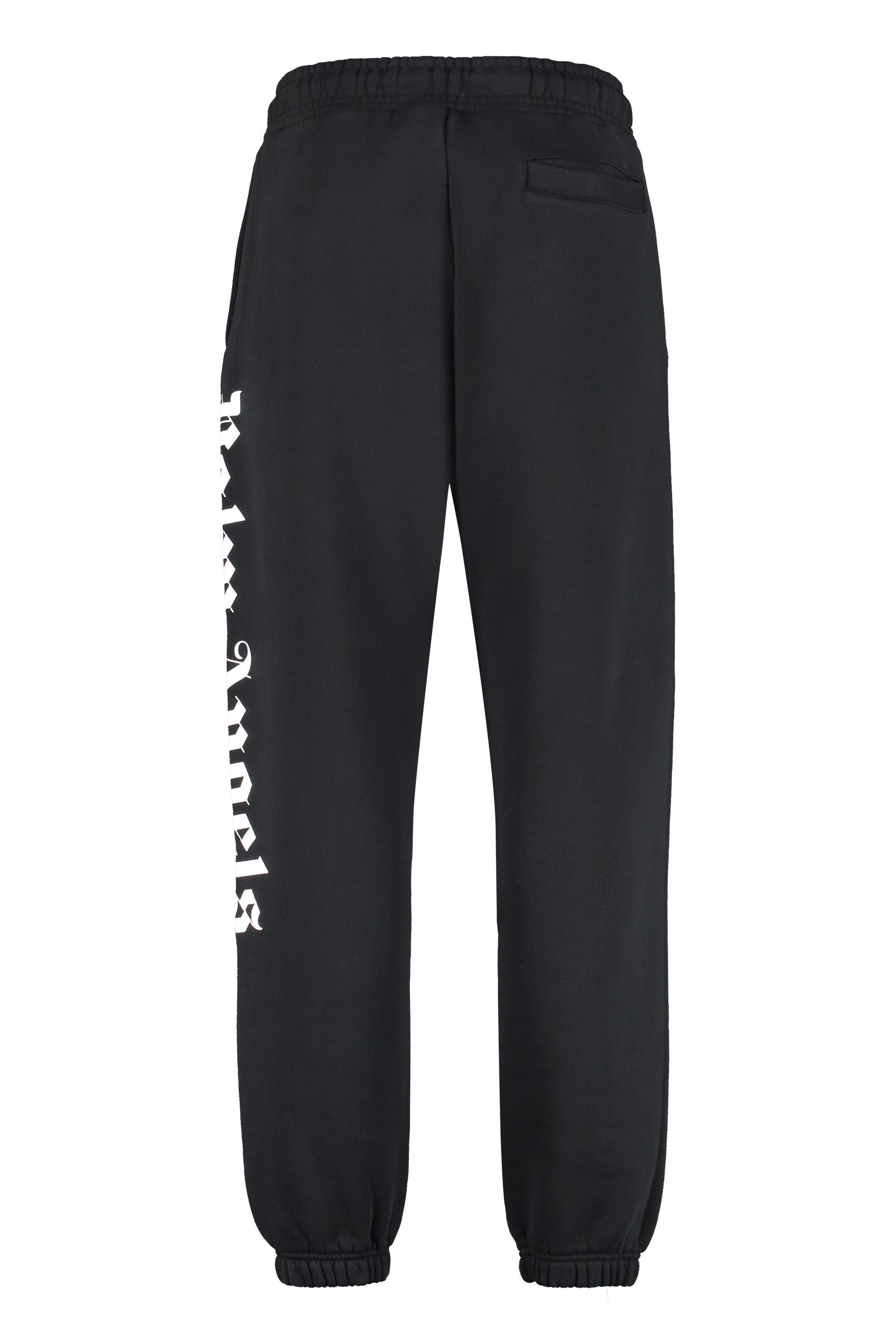 Logo detail cotton track-pants