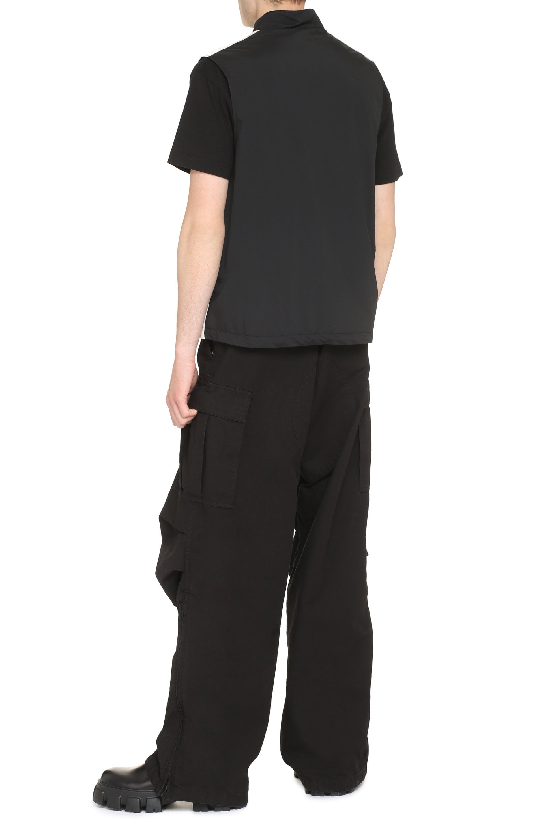 Technical fabric jacket