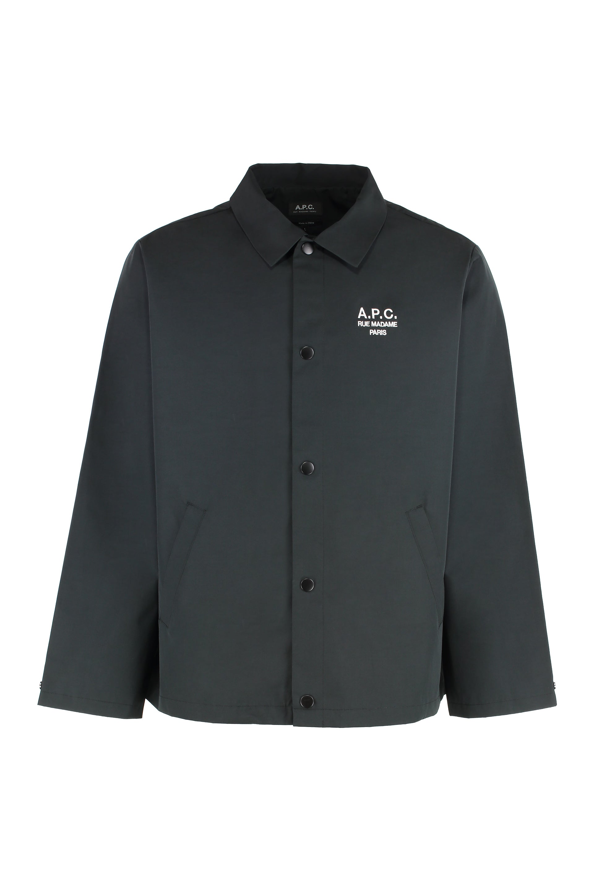 Regis cotton blend overshirt