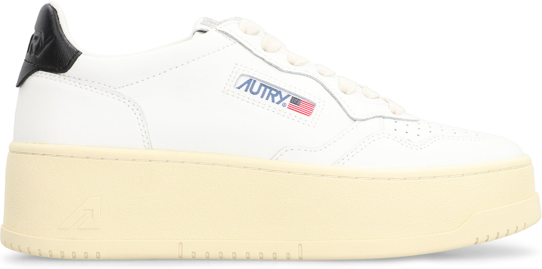 Medalist Leather platform sneakers