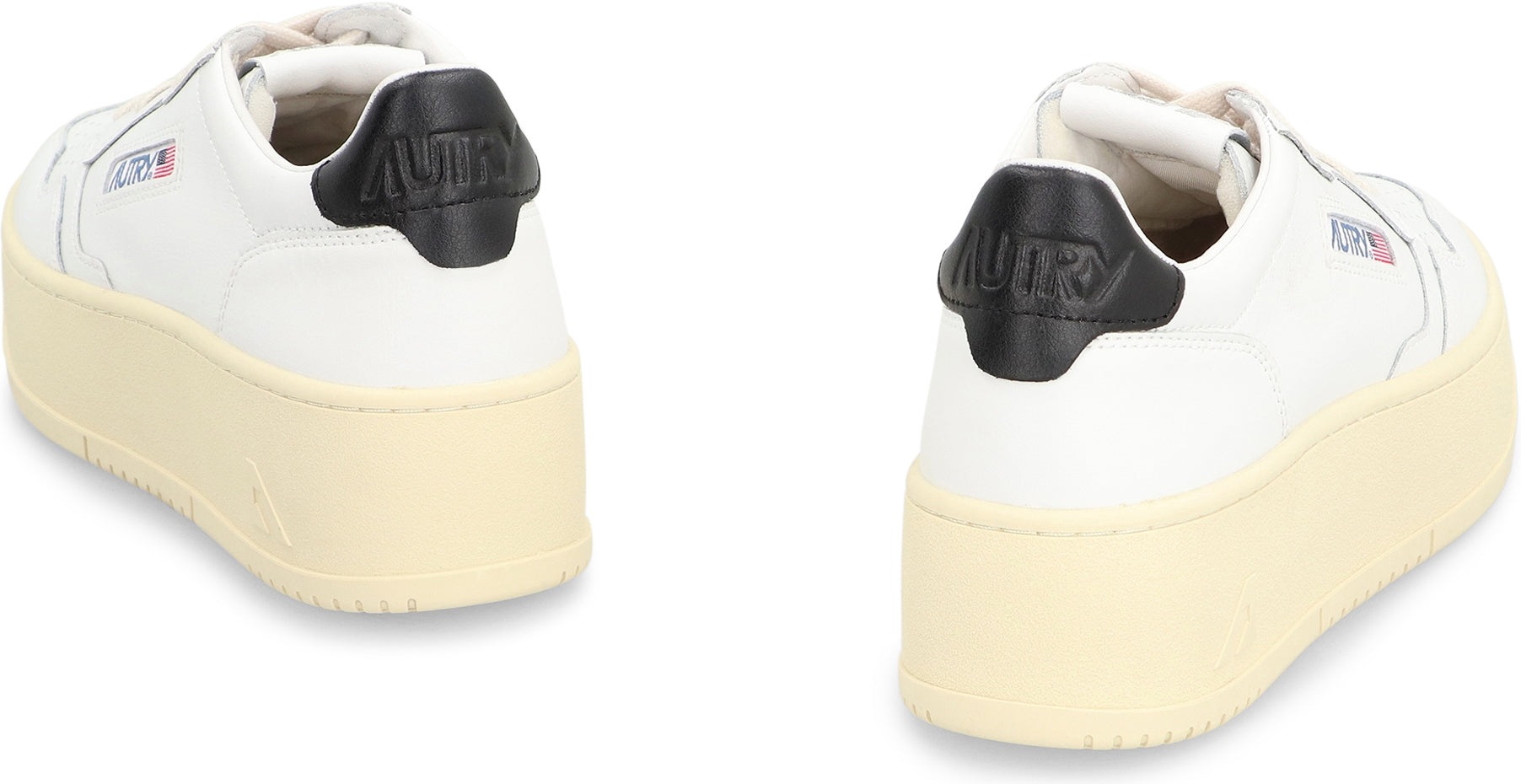 Medalist Leather platform sneakers