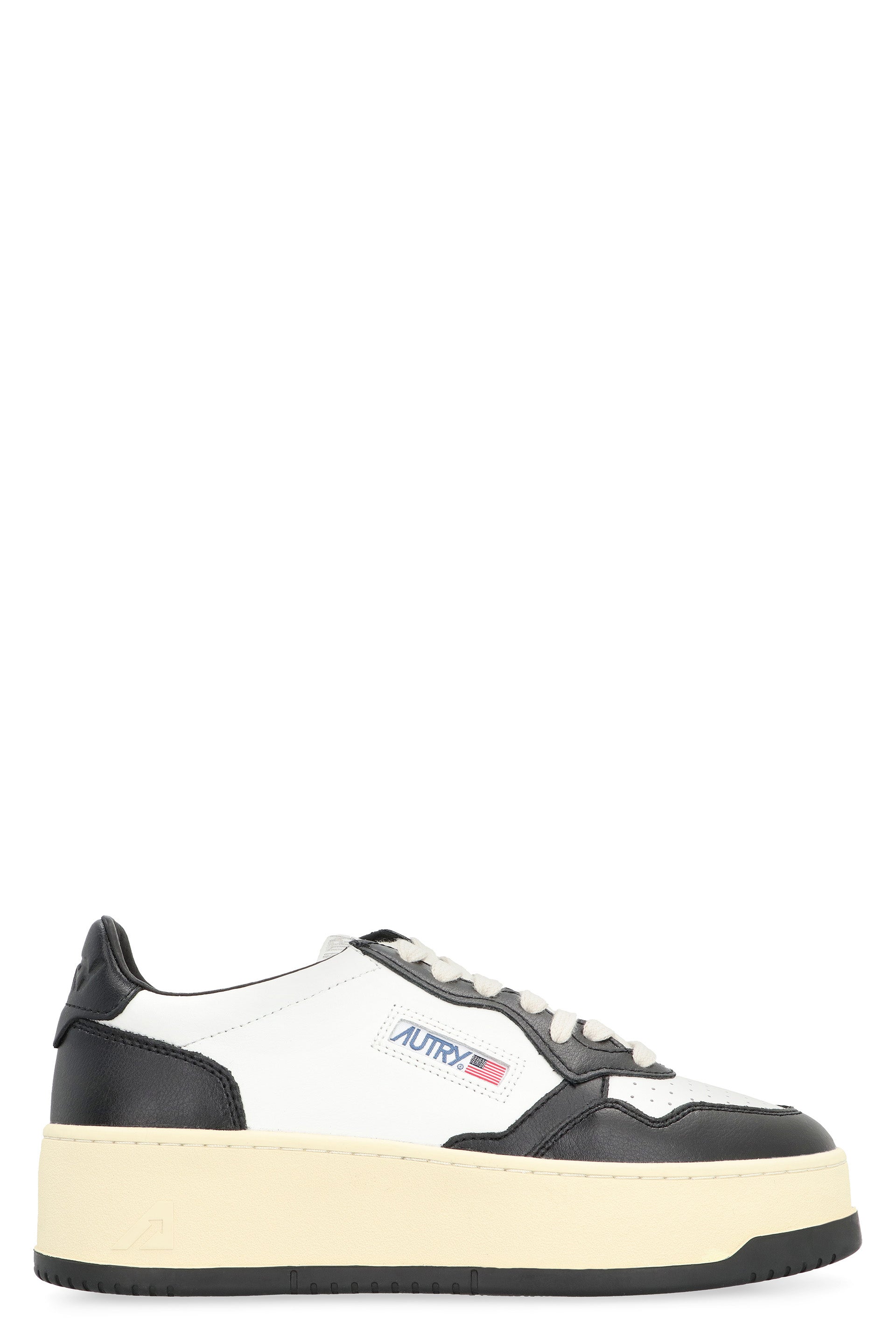 Medalist Leather platform sneakers