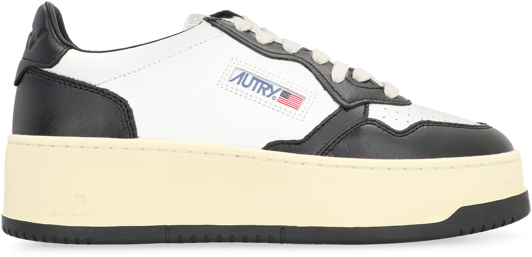 Medalist Leather platform sneakers