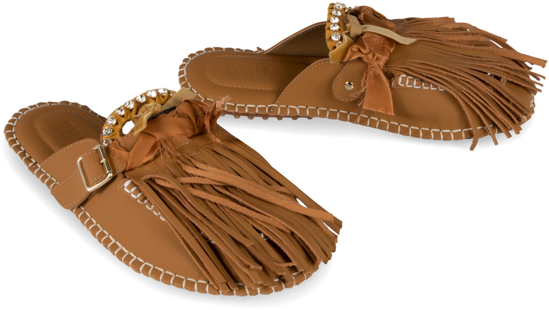 Puli leather mules