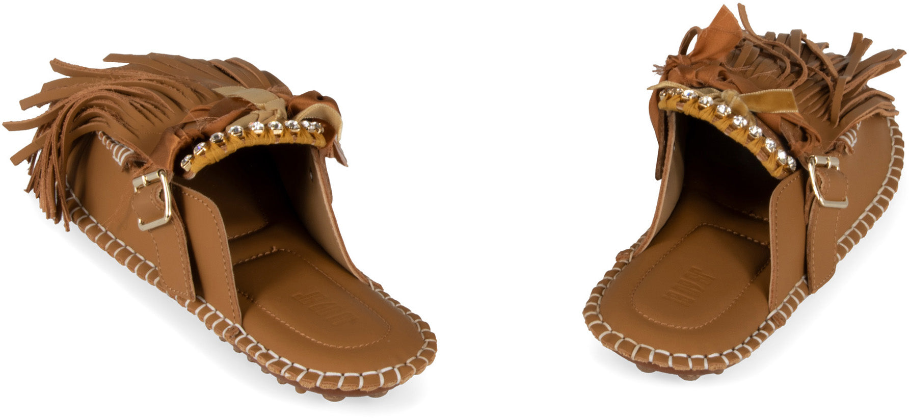 Puli leather mules