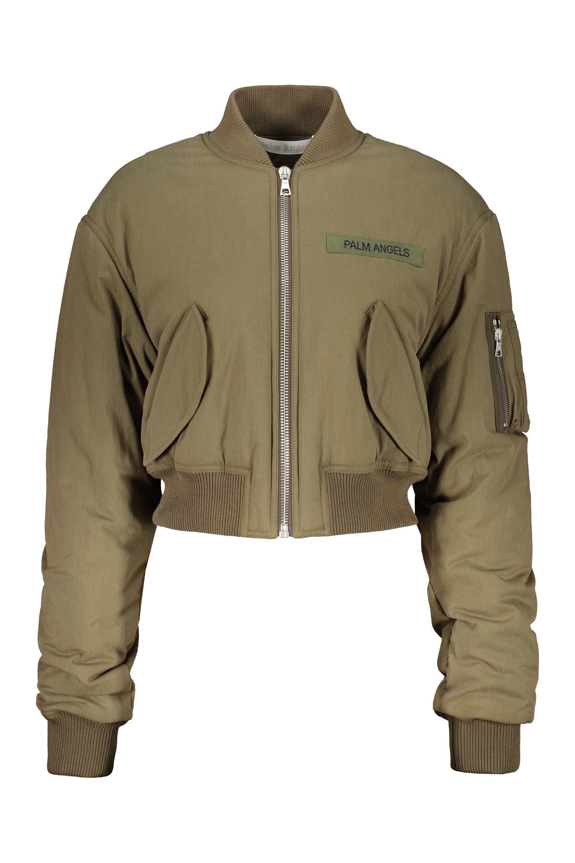 Padded bomber jacket