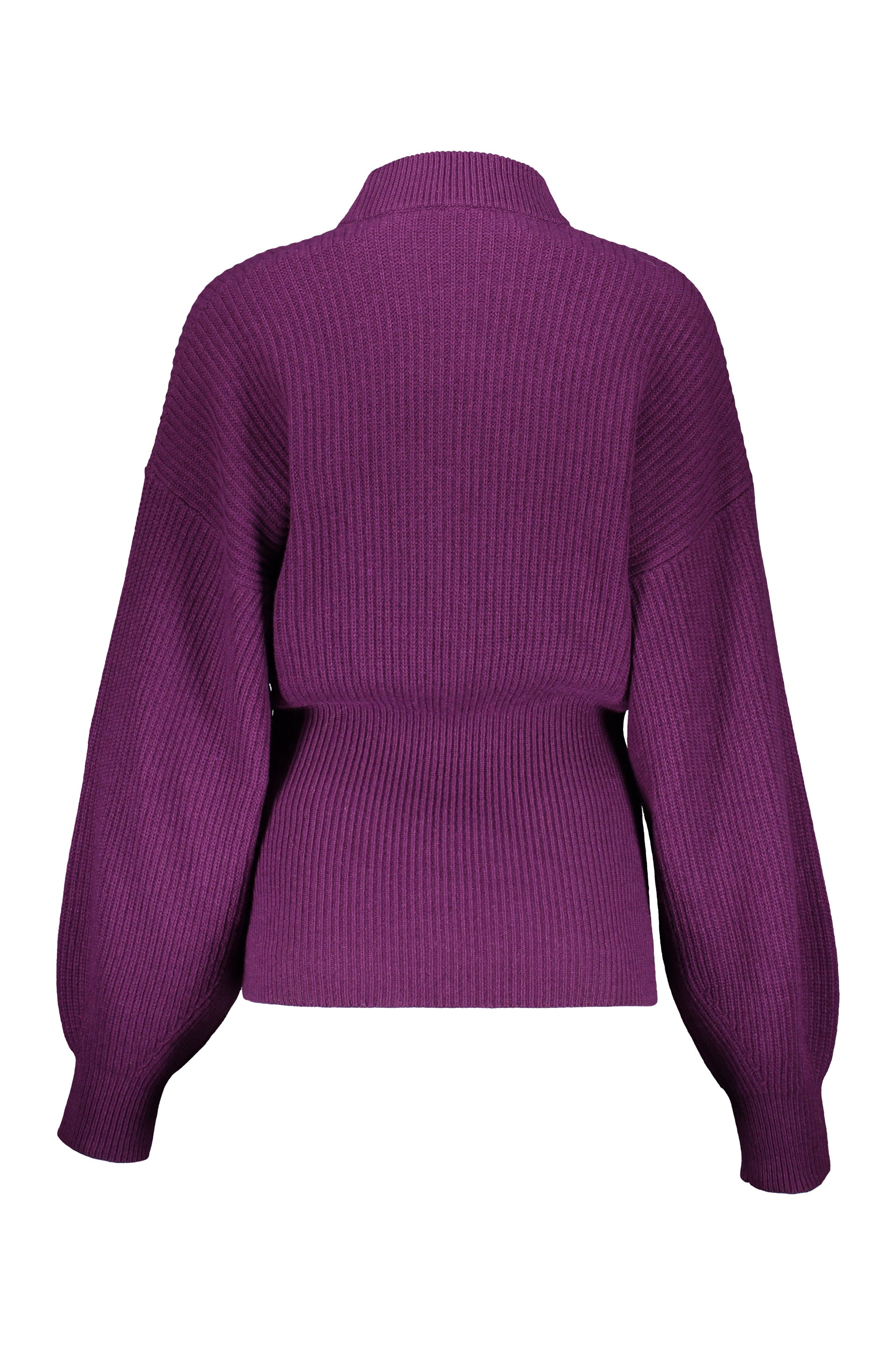Striped crew-neck sweater