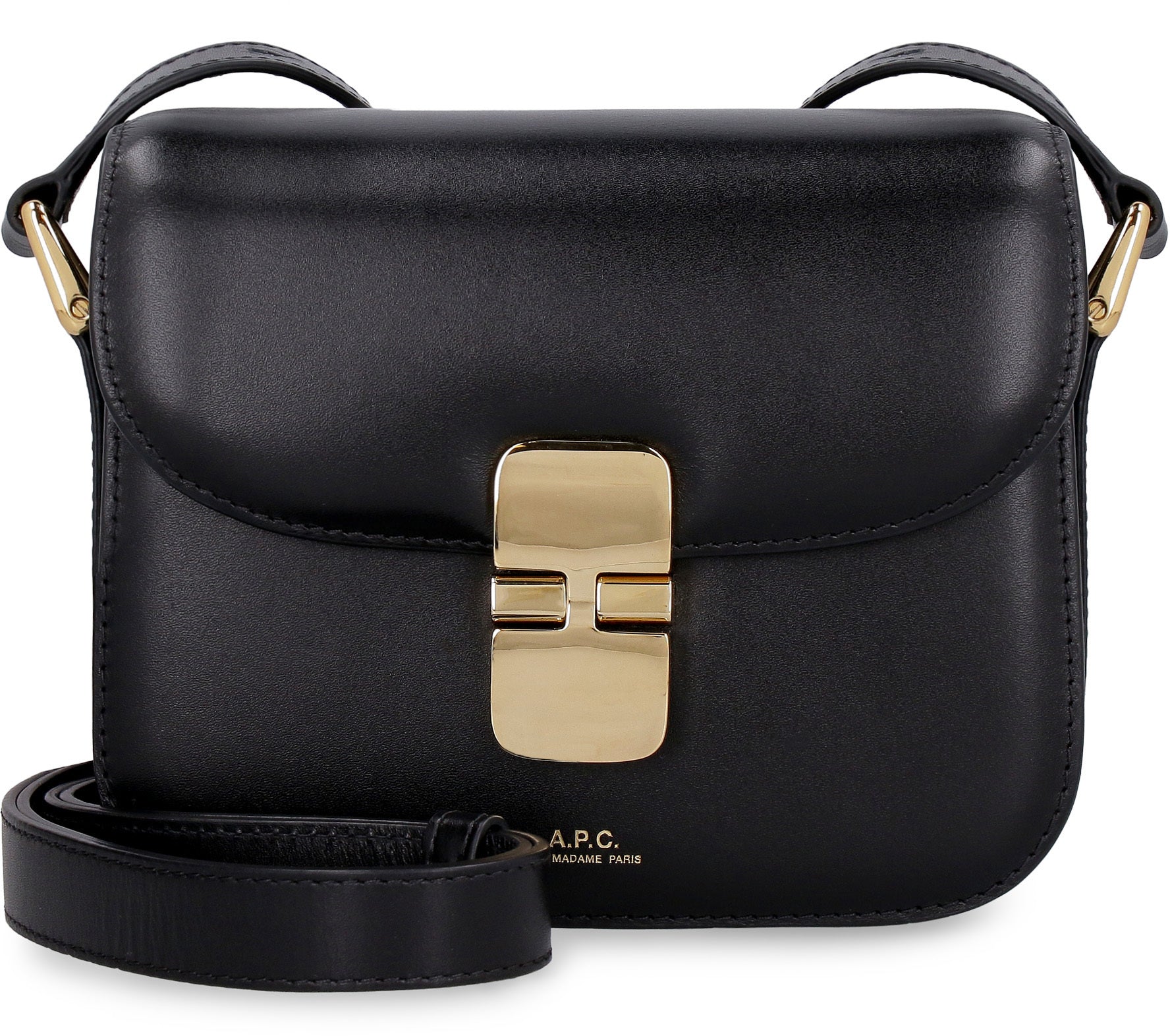 Grace leather mini crossbody bag