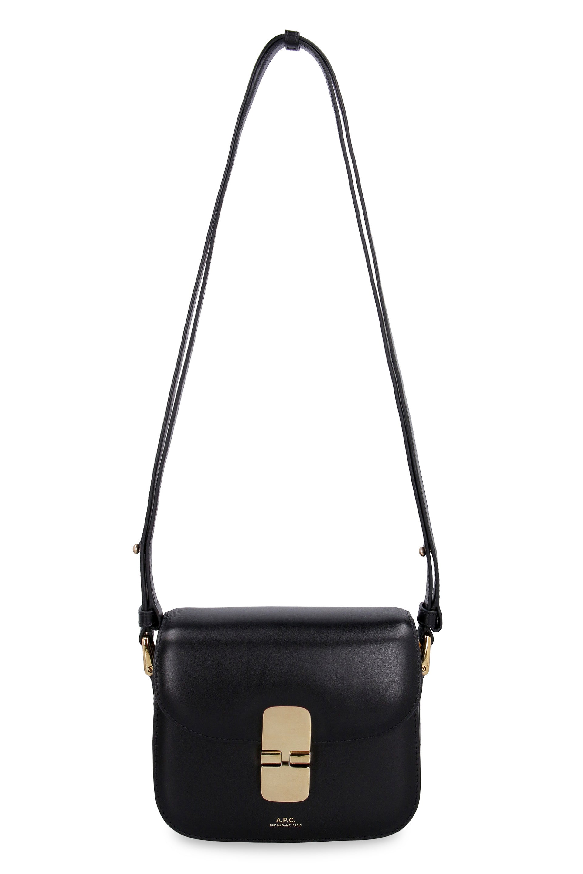 Grace leather mini crossbody bag