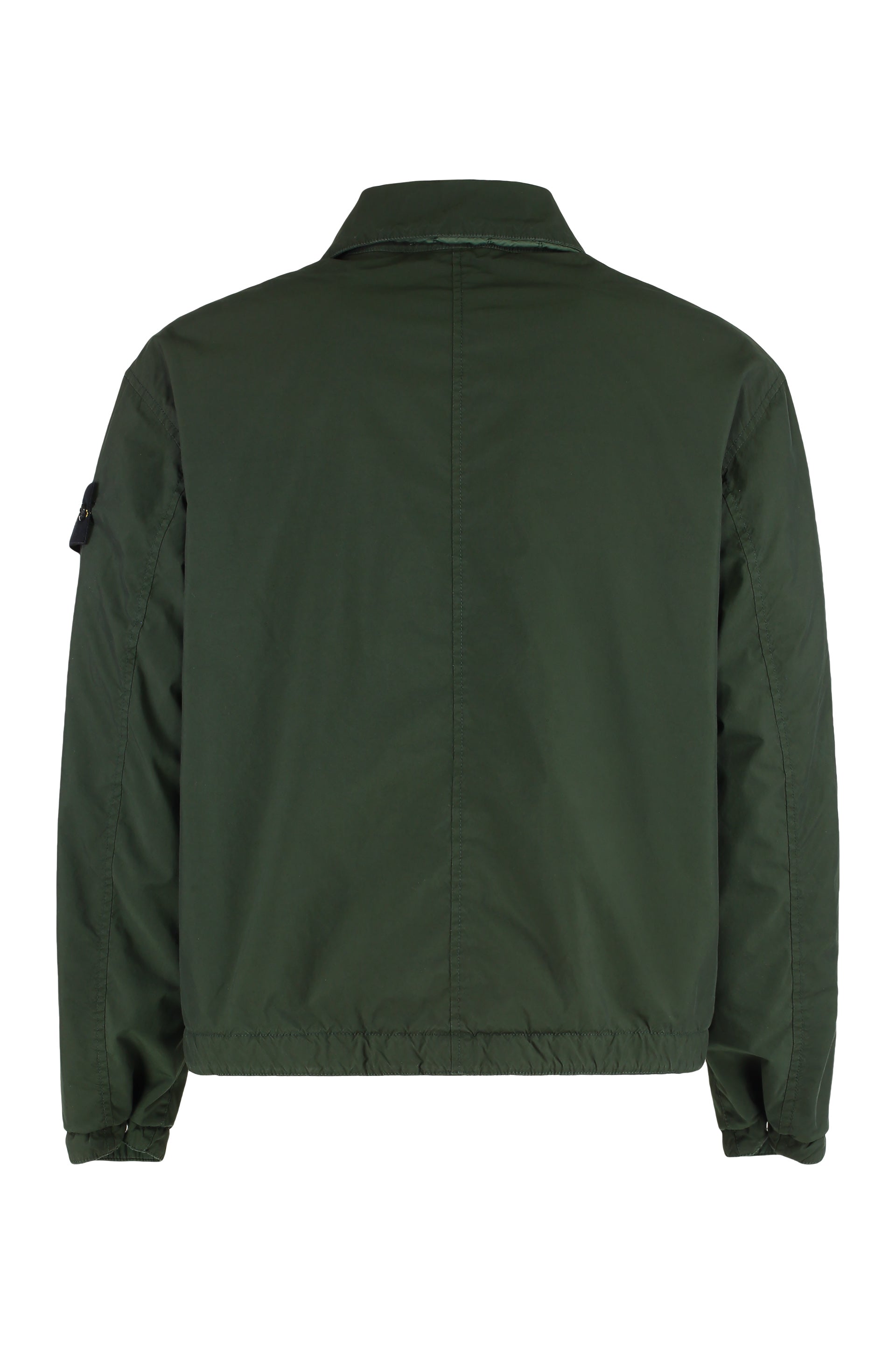 Coach jacket in technical fabric